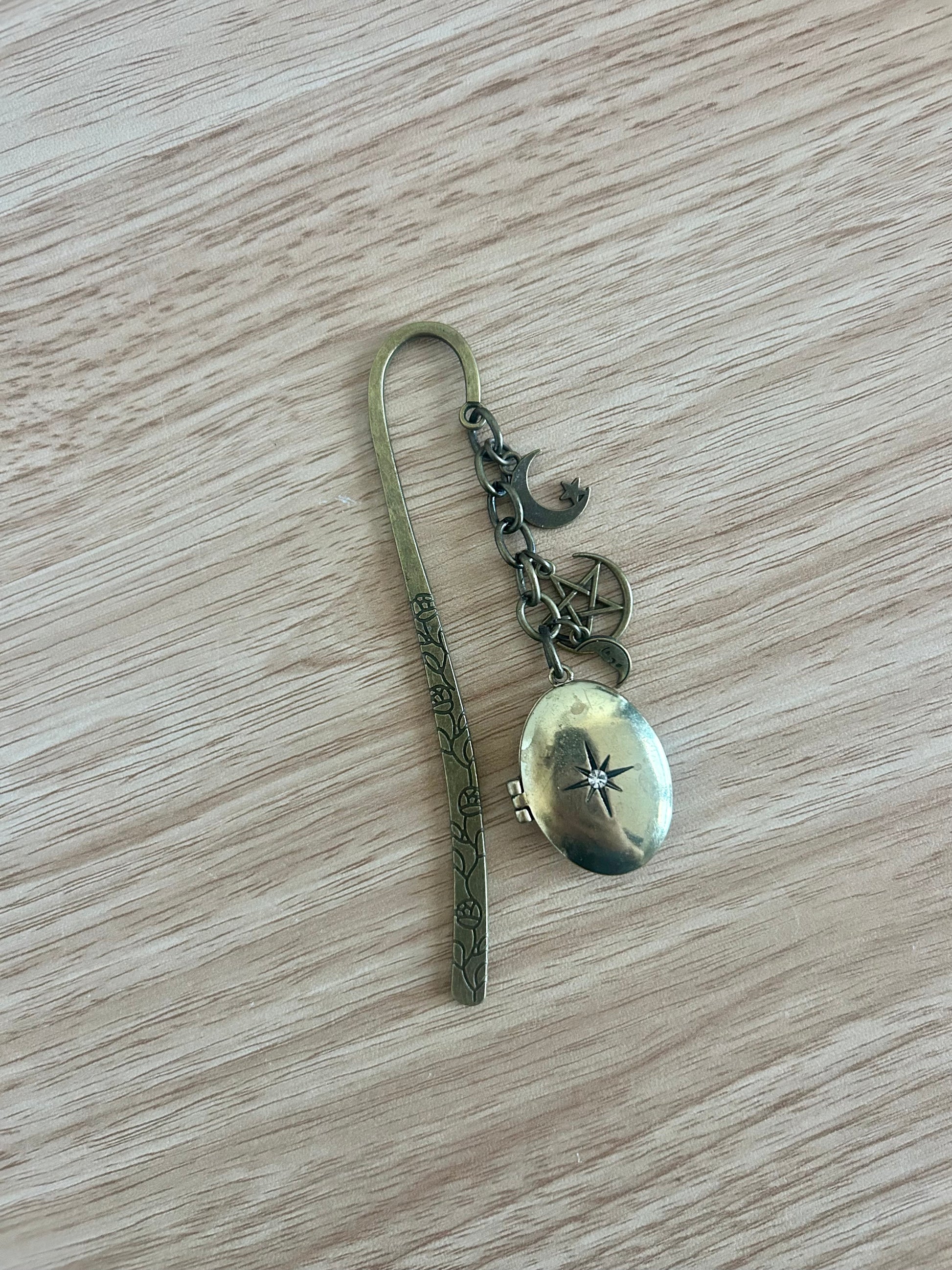 Starbound Locket - Locket & Celestial Charms Bookmark-1