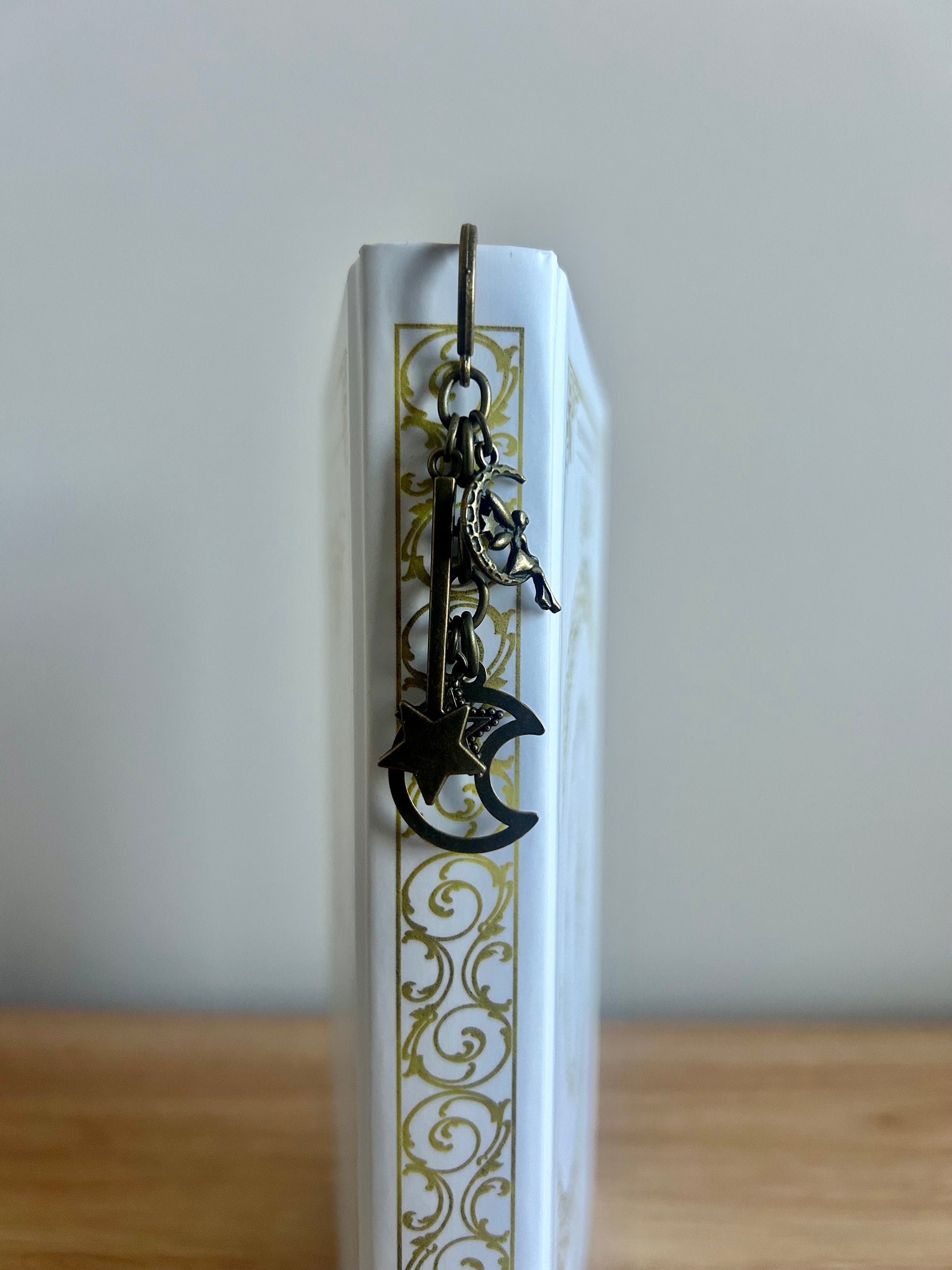 Nightfall Charmer - Moon & Stars Bookmark-2