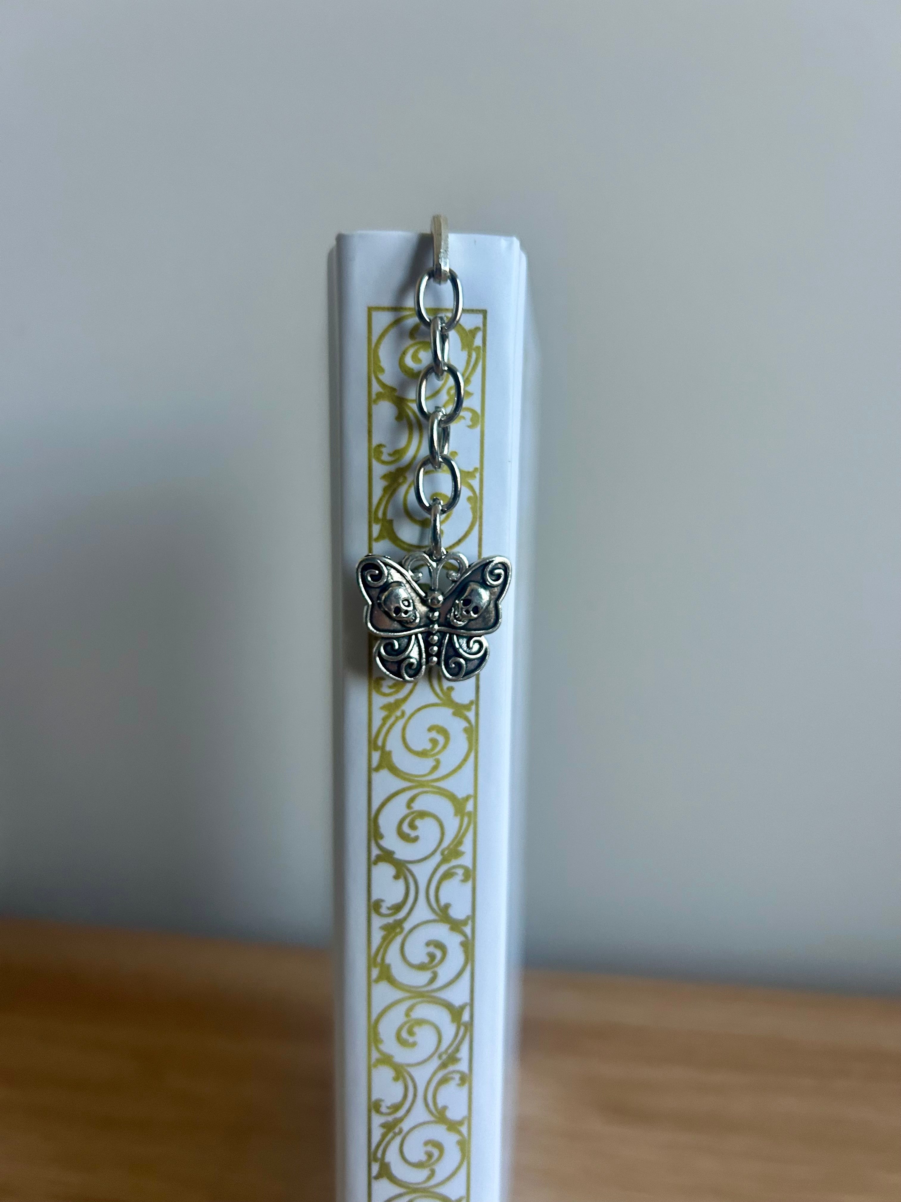 Skull Butterfly Bookmark-zoom-2
