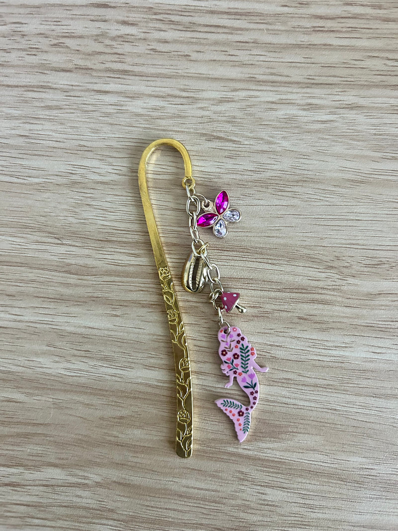 Fabletide Mermaid - Pink Mermaid Bookmark-zoom-