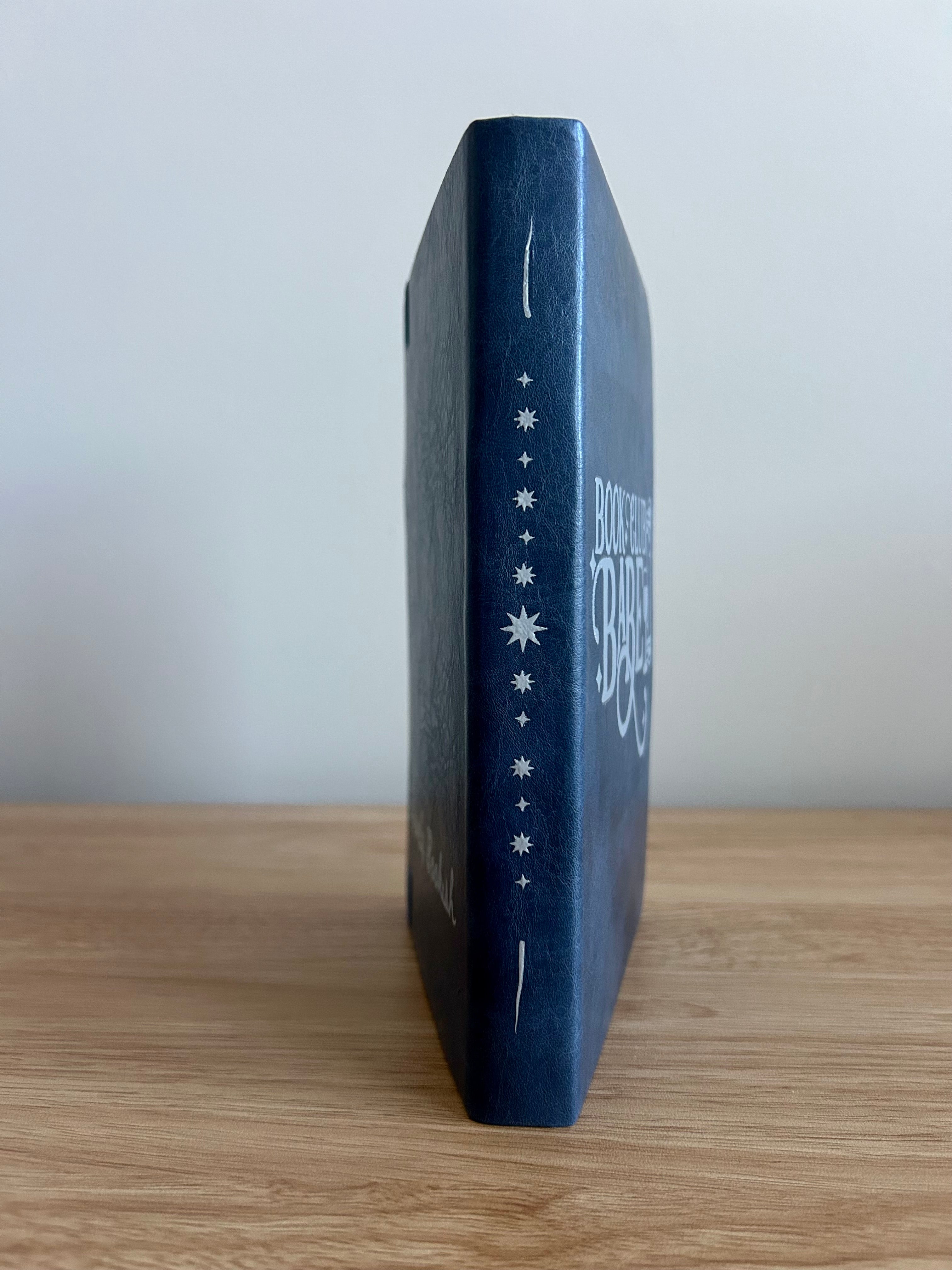 Book Club Babe: Hand-Embellished Lined Large Faux Leather Journal-zoom-2