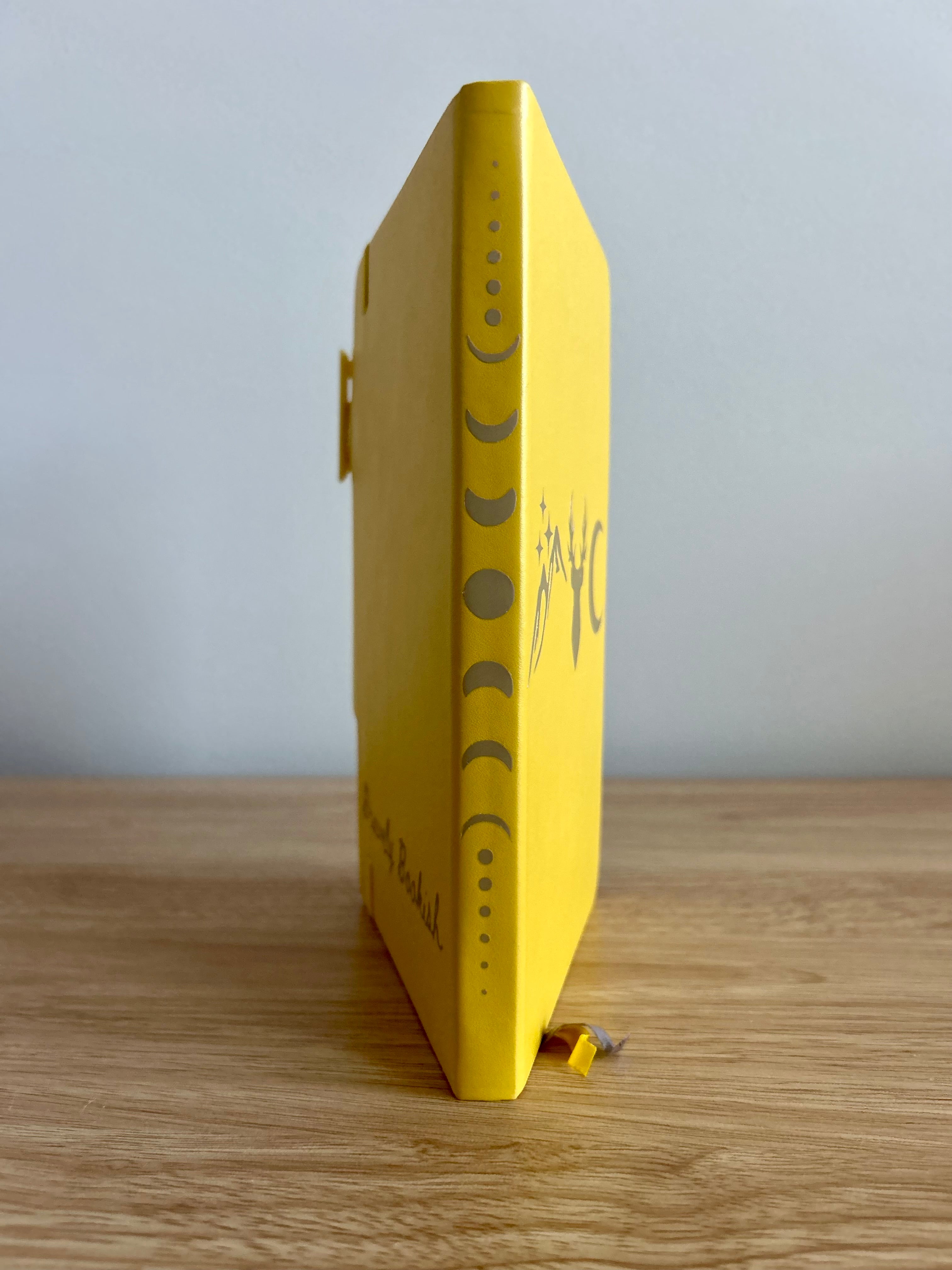 Maasverse Inspired: Hand-Embellished Classic Ruled Faux Leather Journal