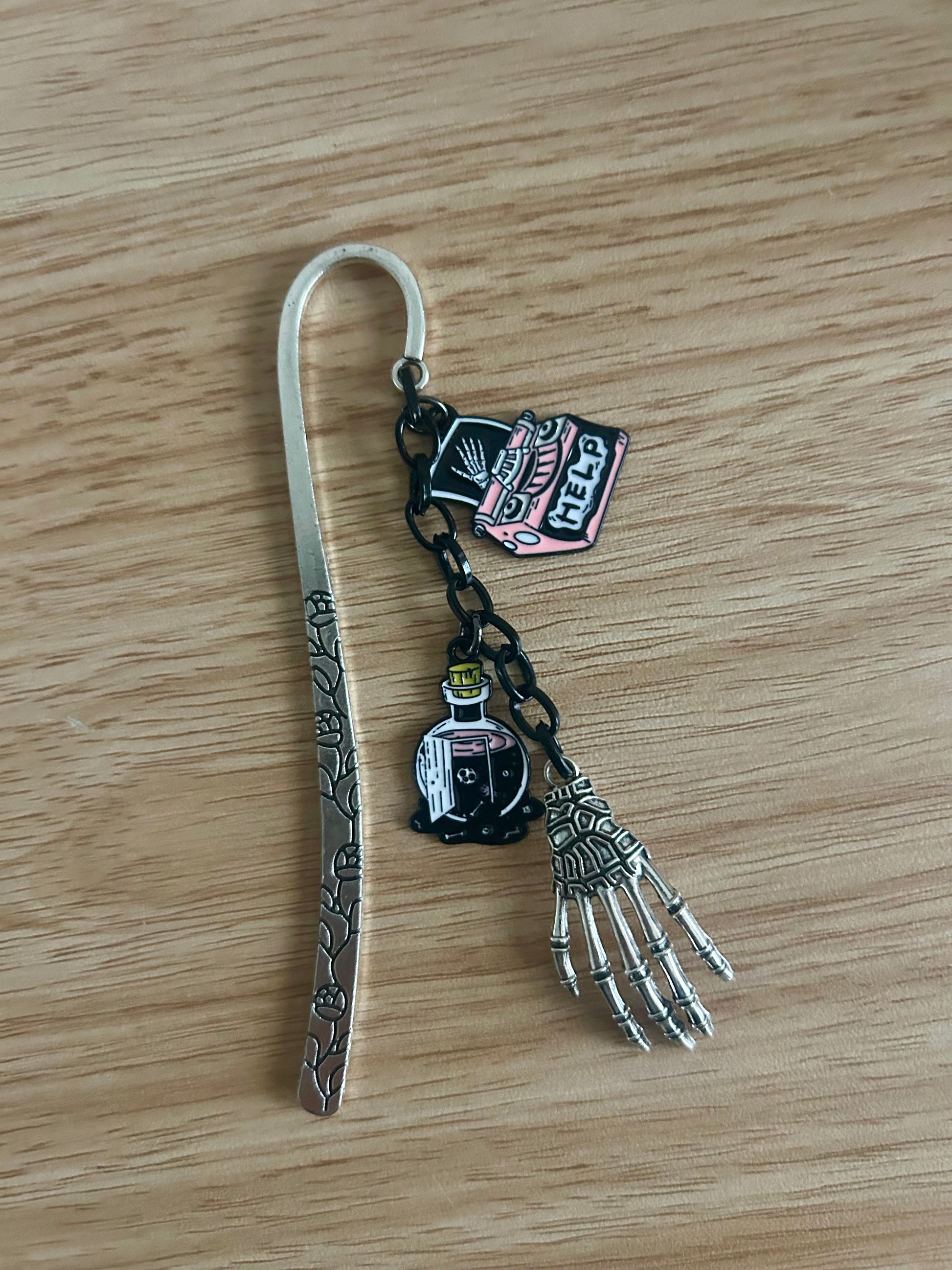 Skeleton Writer Bookmark-1