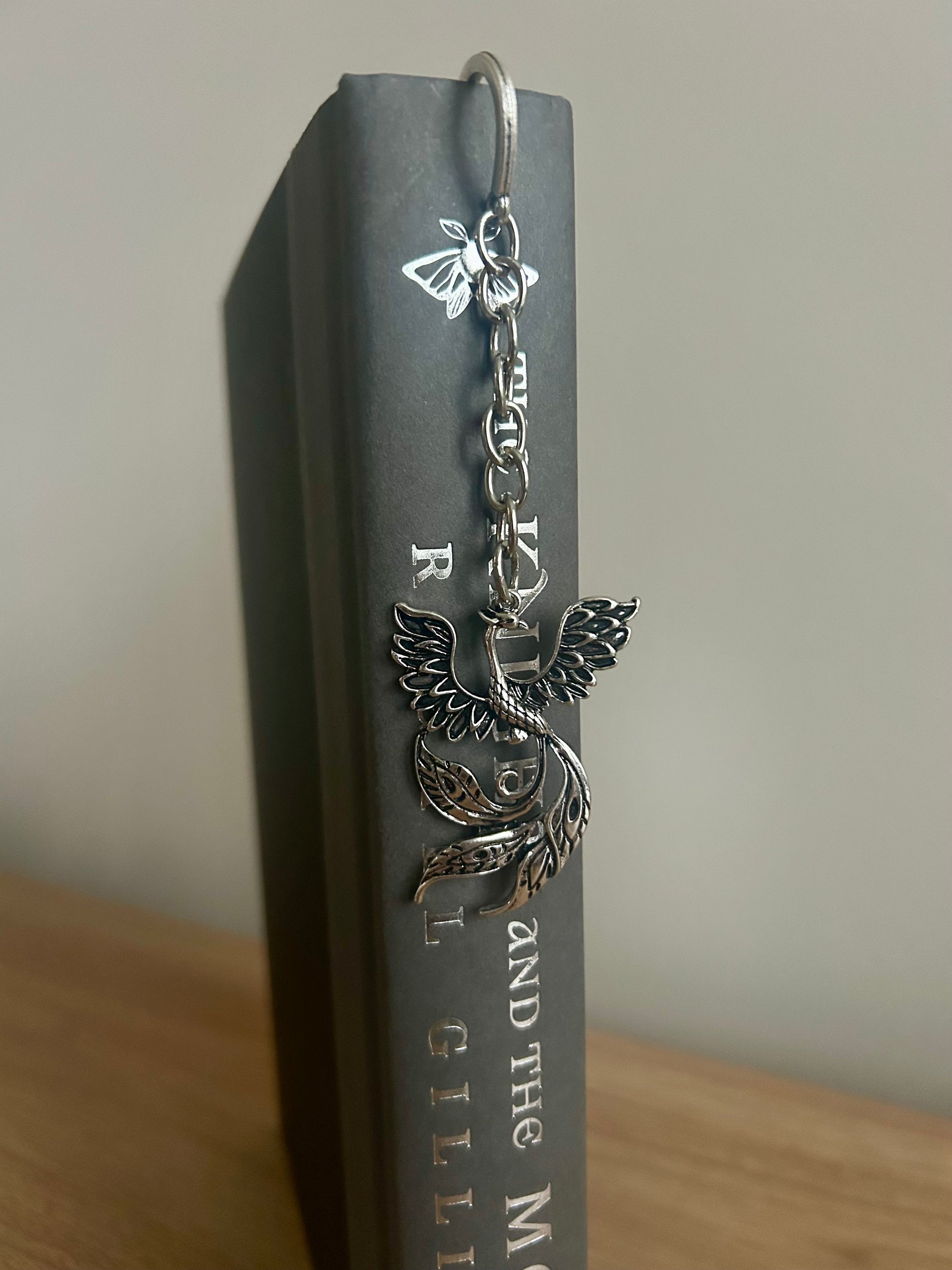 Silver Phoenix Bookmark-2