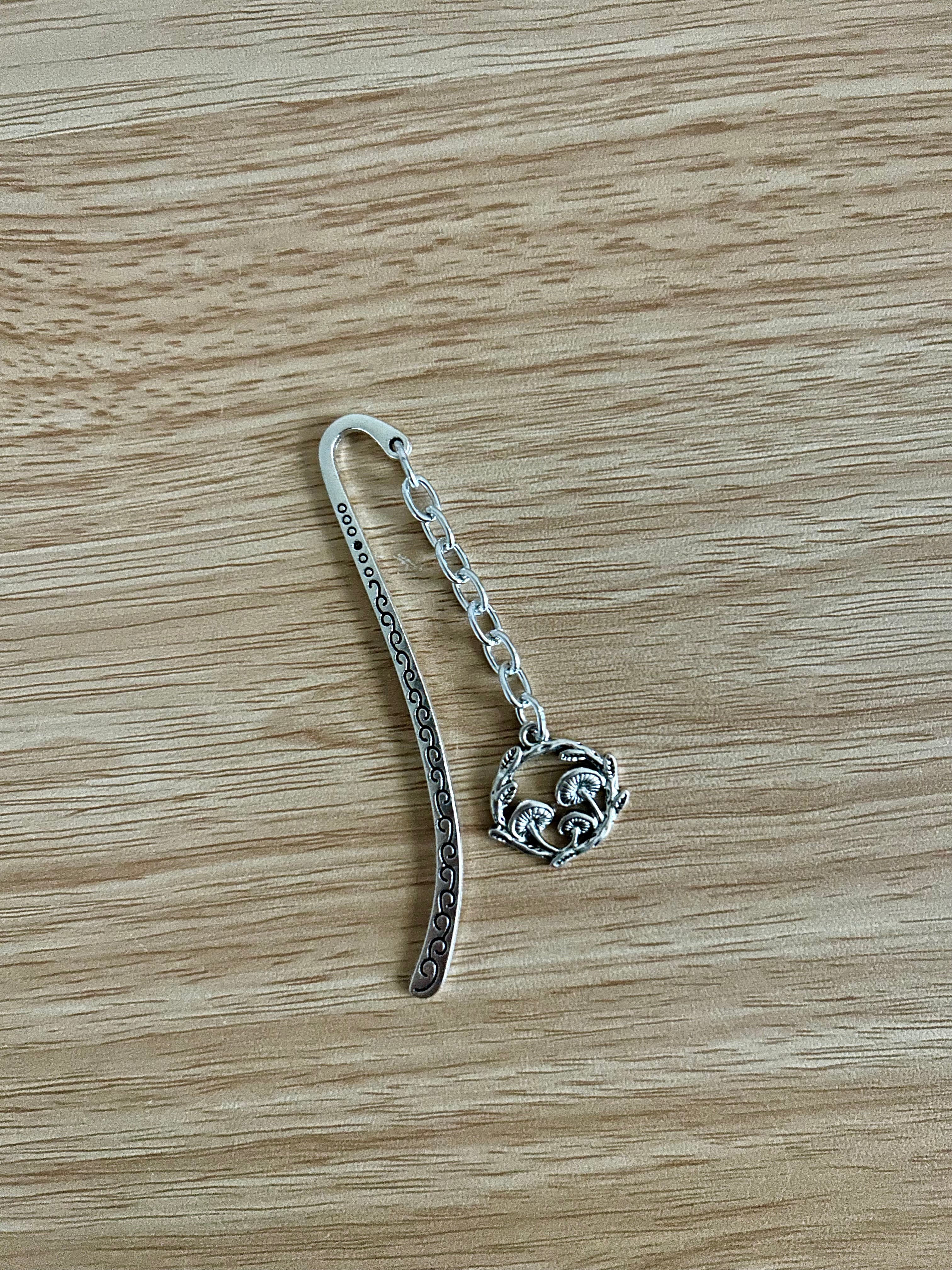 Forest Mushroom Circle Bookmark-zoom-1