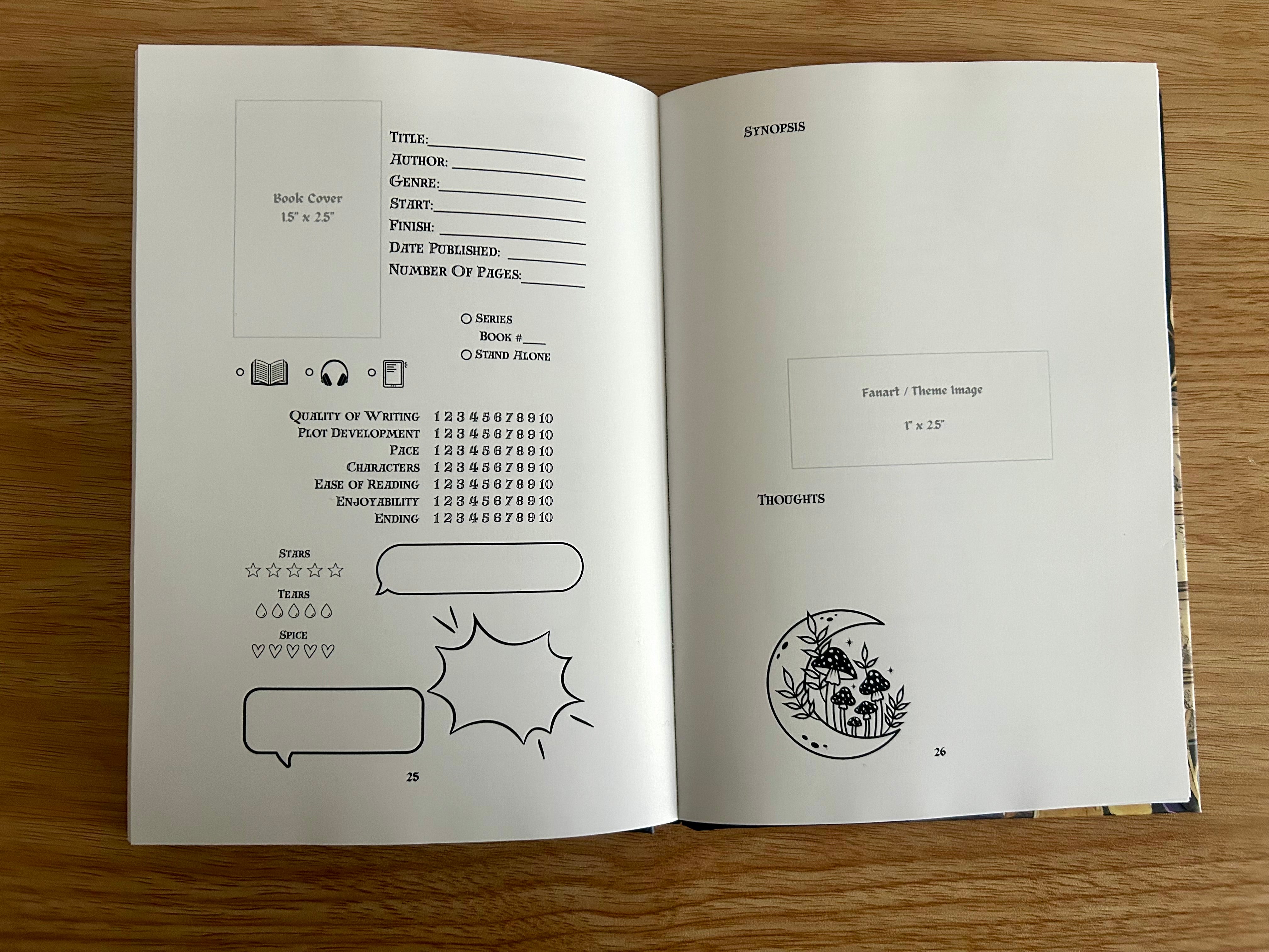 Glowing Grove Grimoire – Witchy Collage Junk Journal (A5 Hardcover)-zoom-3