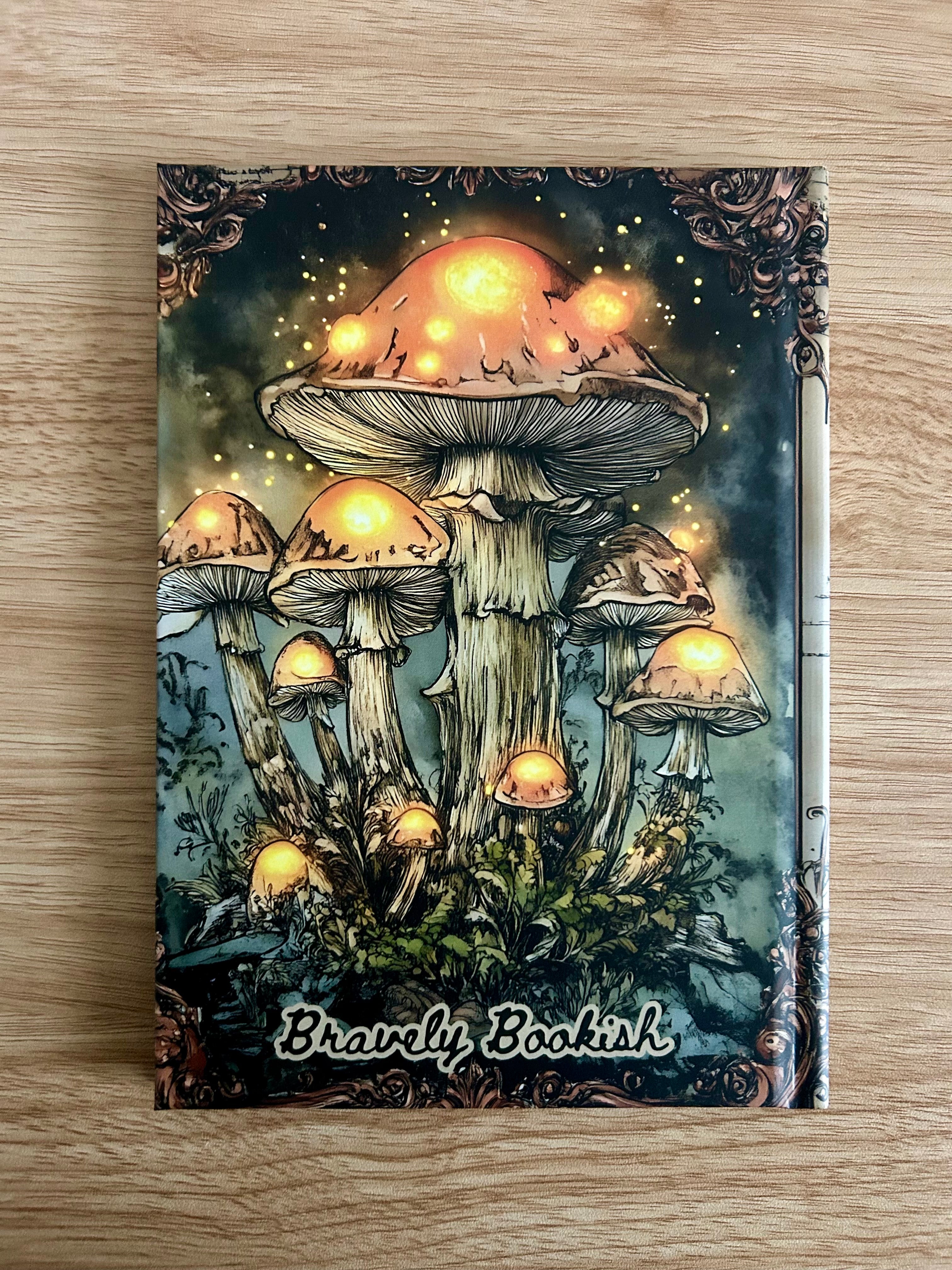 Glowing Grove Grimoire – Witchy Collage Junk Journal (A5 Hardcover)