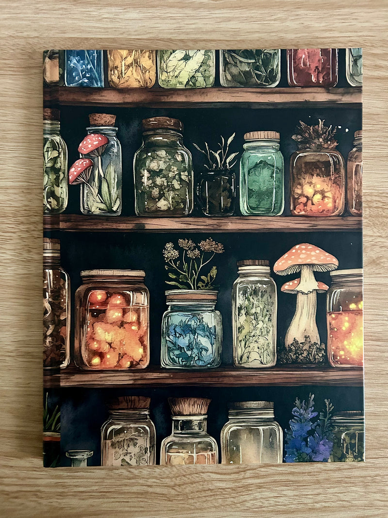 Enchanted Apothecary – Witchy Collage Junk Journal (Hardcover, 8.5x11)-zoom-