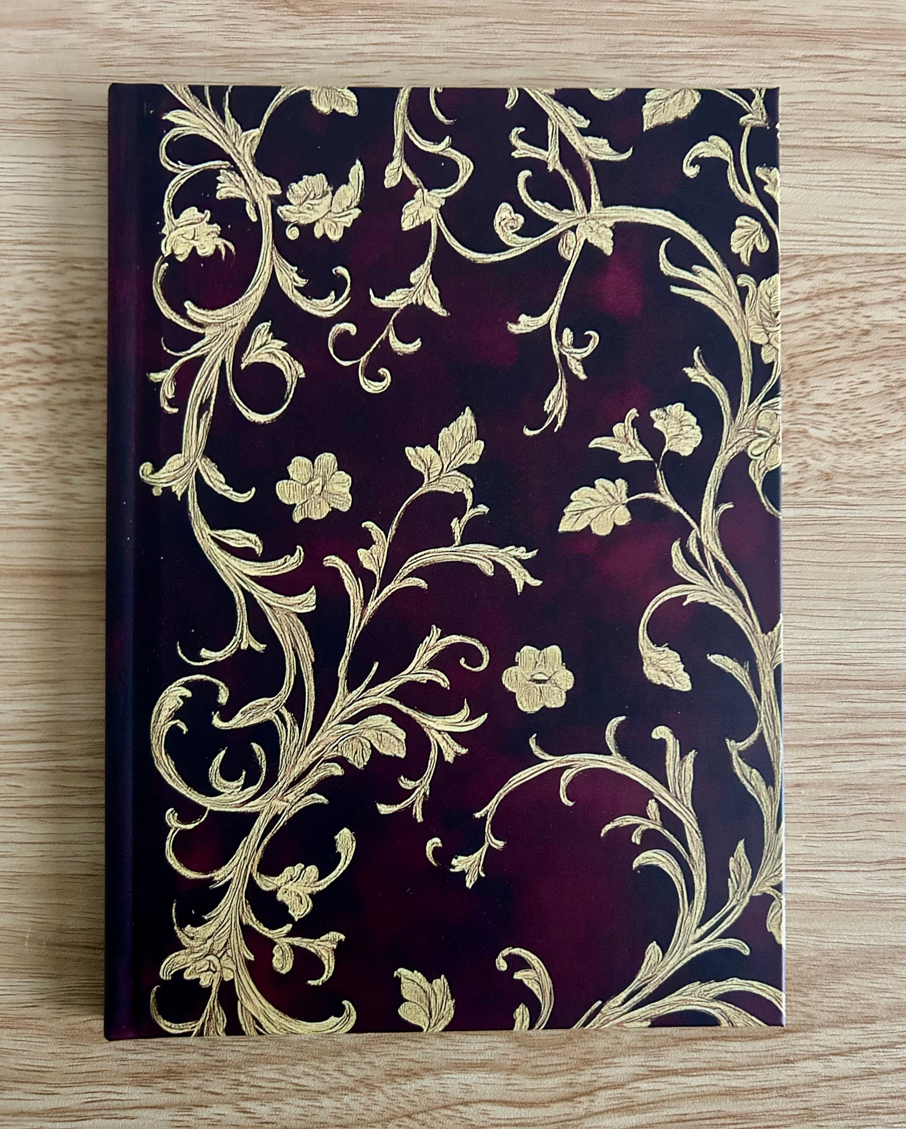 Golden Vines – A Romantasy Collage Junk Journal (A5 Hardcover)-zoom-1