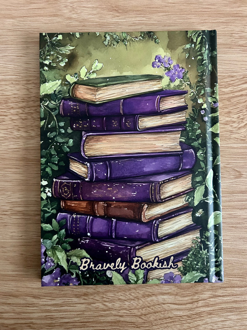 Violet Library – A Romantasy Collage Junk Journal (A5 Hardcover)-zoom-