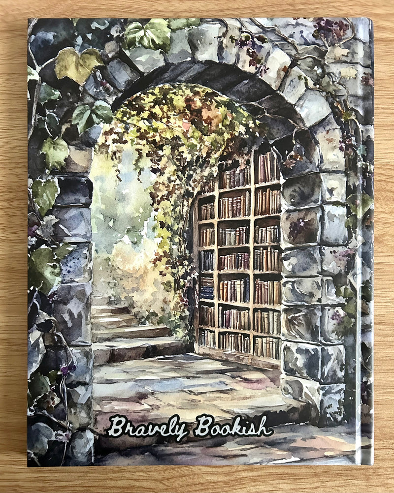 Ivybound Library – A Romantasy Collage Junk Journal (Hardcover, 8.5x11)-zoom-