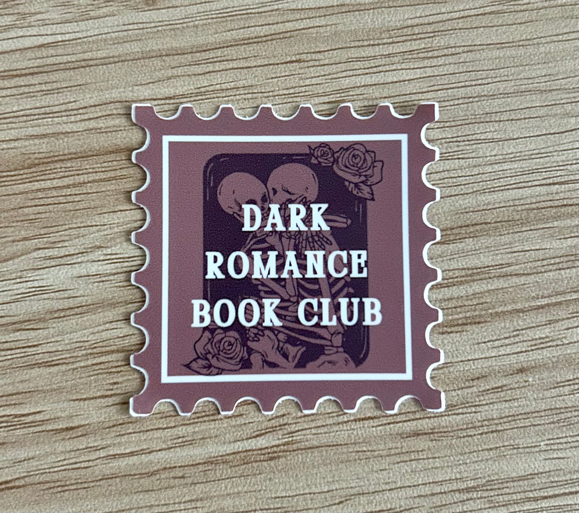 Dark Romance Book Club Stamp - Vinyl Sticker-1