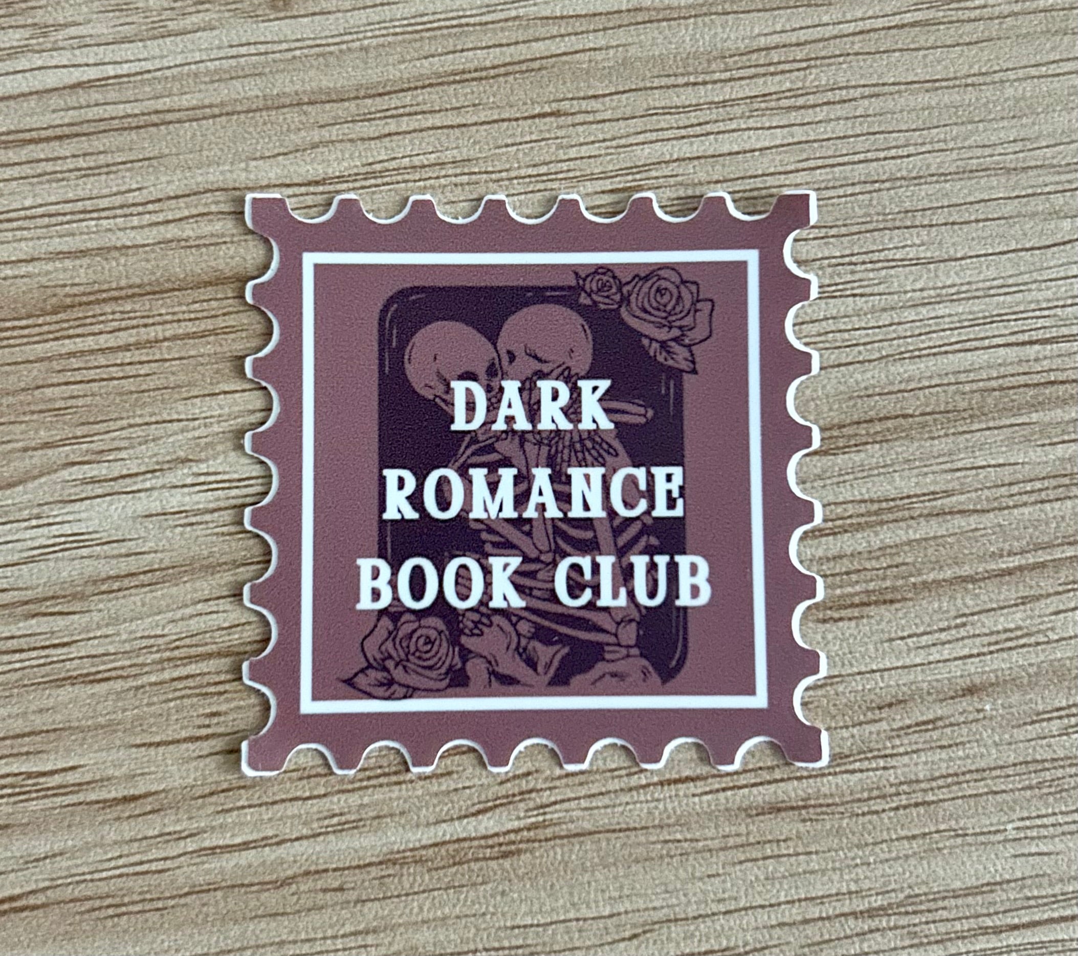 Dark Romance Book Club Stamp - Vinyl Sticker-zoom-1