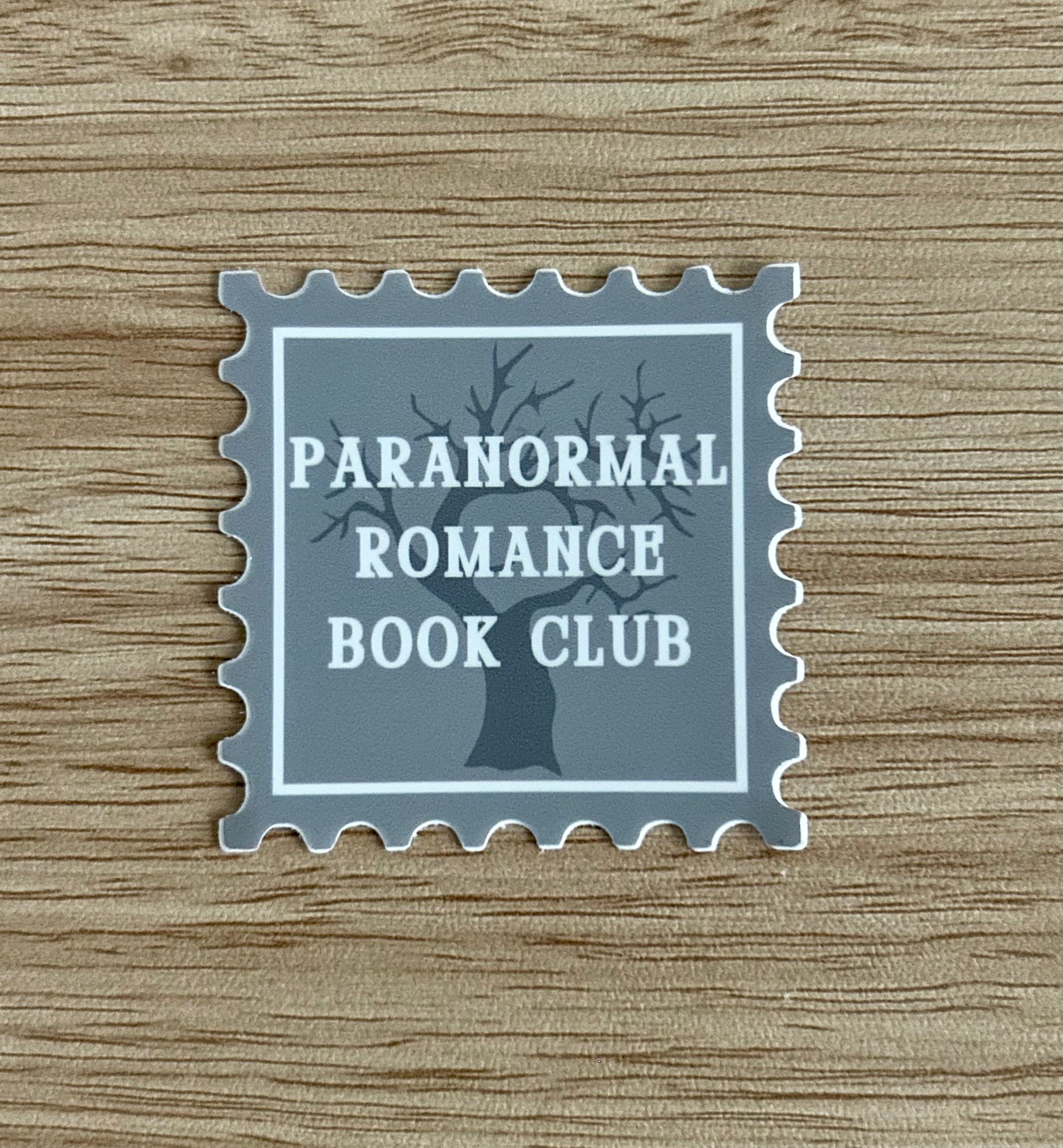 Paranormal Romance Book Club Stamp - Vinyl Sticker-zoom-1