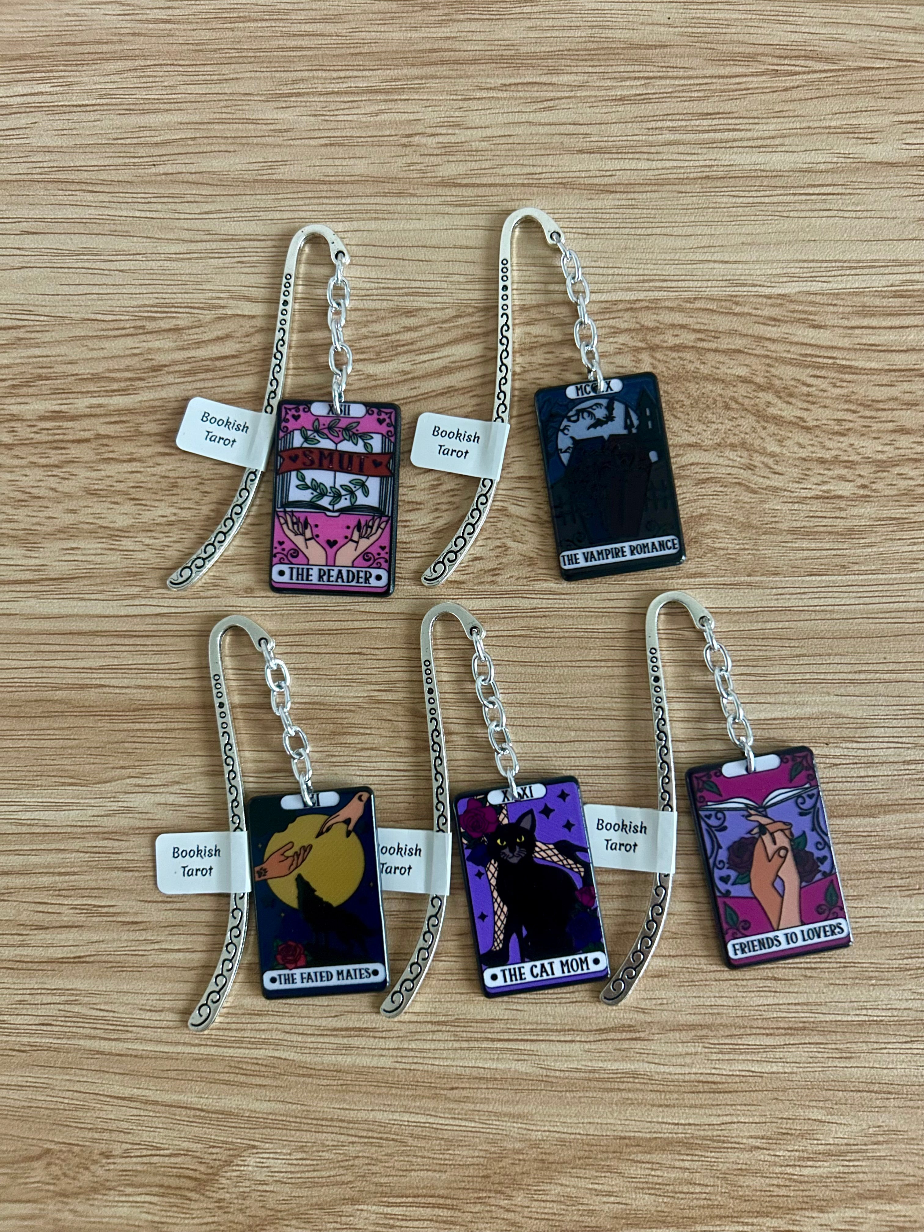Bookish Tarot Charm Bookmark-zoom-1