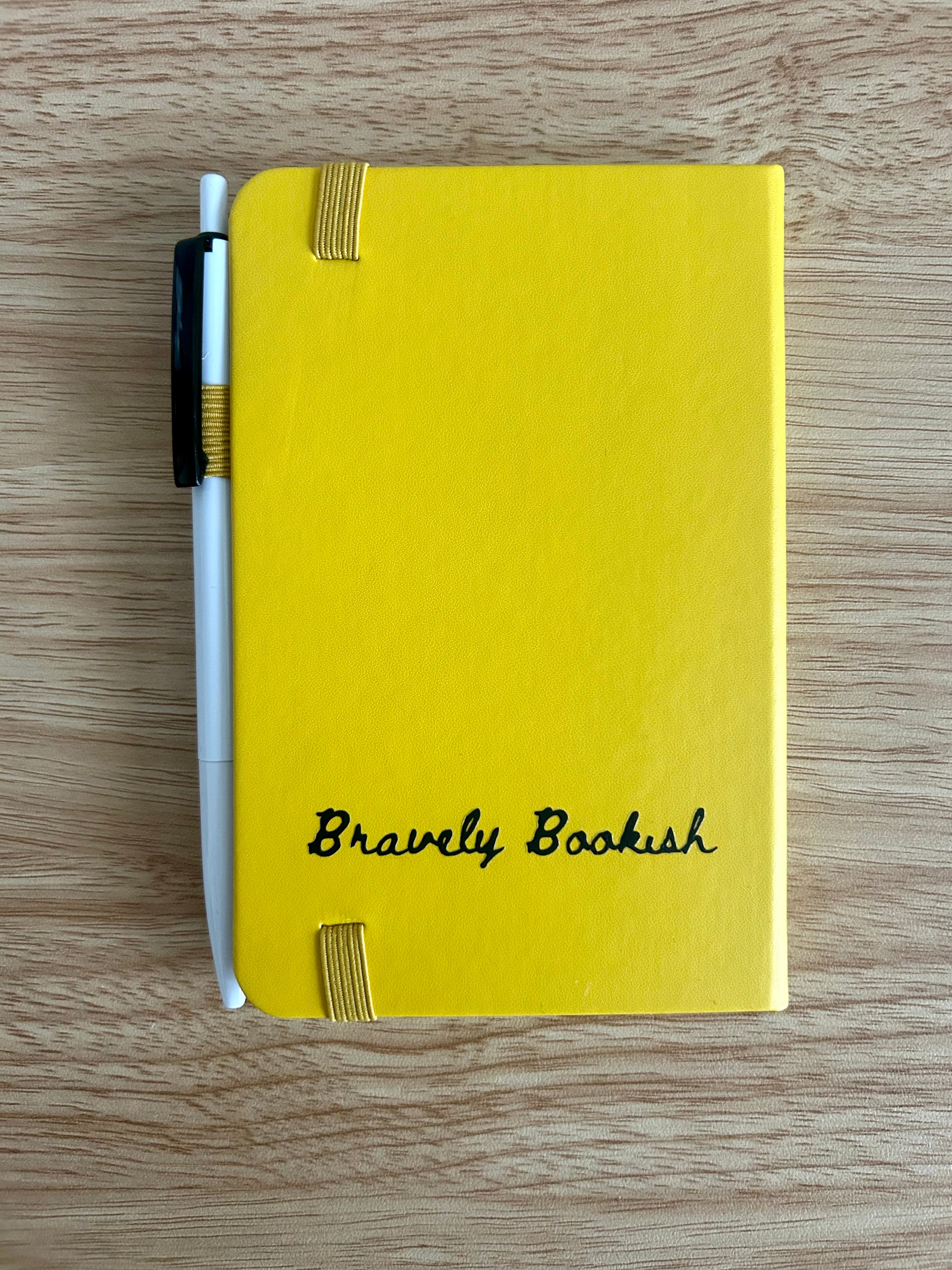 Crescent Moon Cat: Hand-Embellished College Ruled Faux Leather Mini Journal