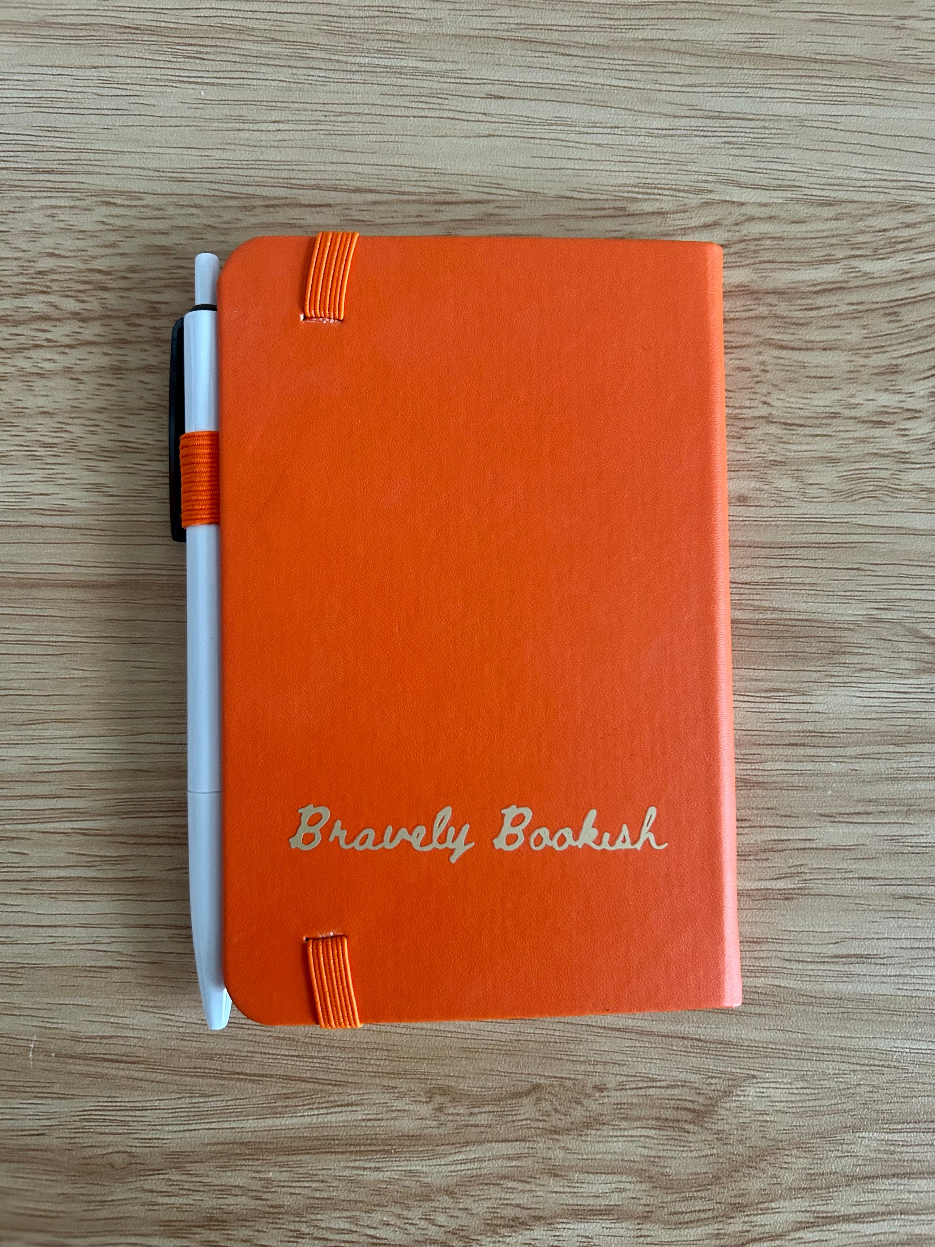 “Fire Breathing Bitch Queen” Hand-Embellished College Ruled Faux Leather Mini Journal