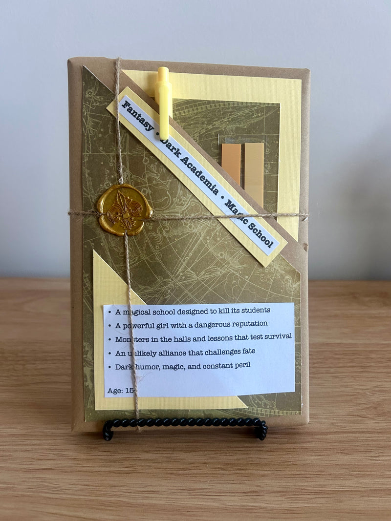 Fantasy • Dark Academia • Magic School - Blind Date Book-zoom-
