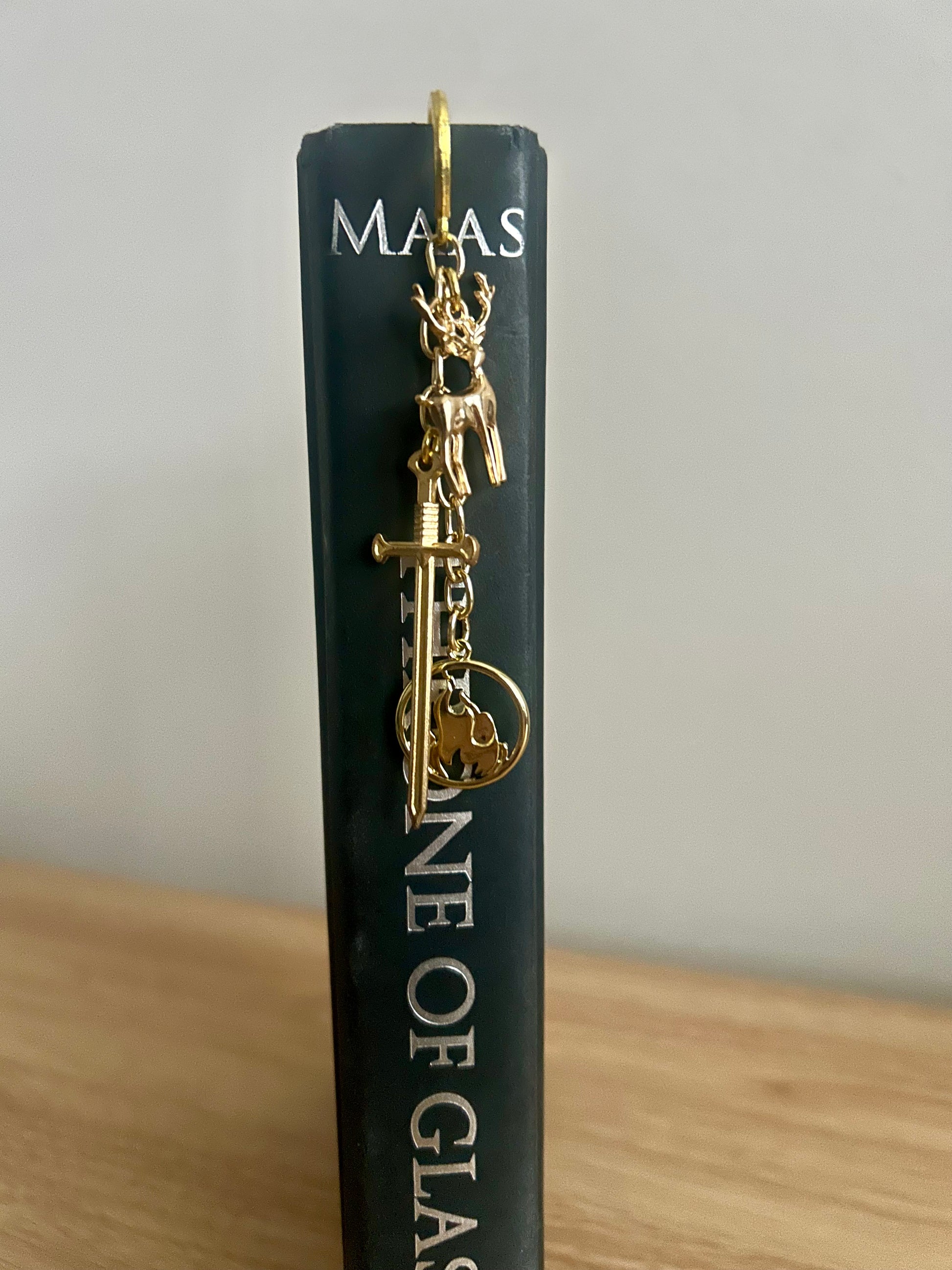 Adarlan's Assassin - TOG Inspired Charm Bookmark-2