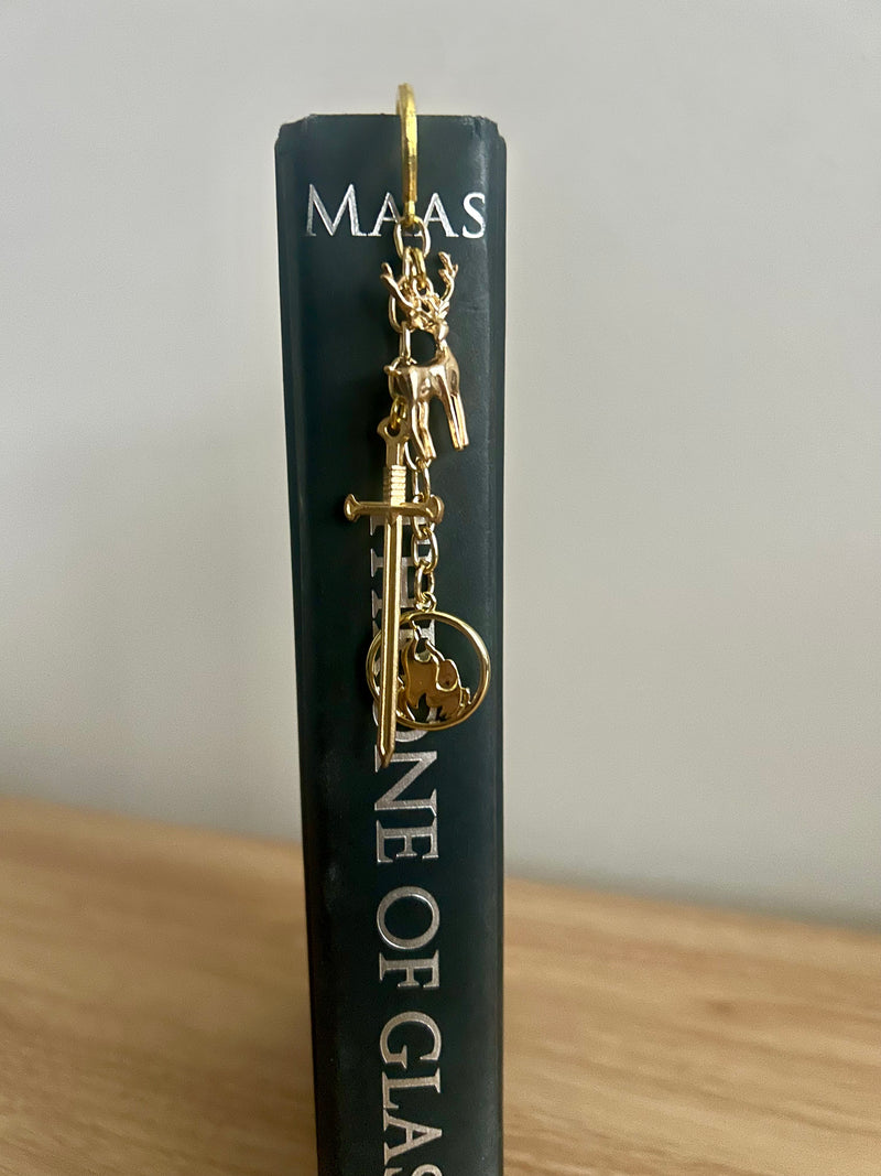 Adarlan's Assassin - TOG Inspired Charm Bookmark-zoom-