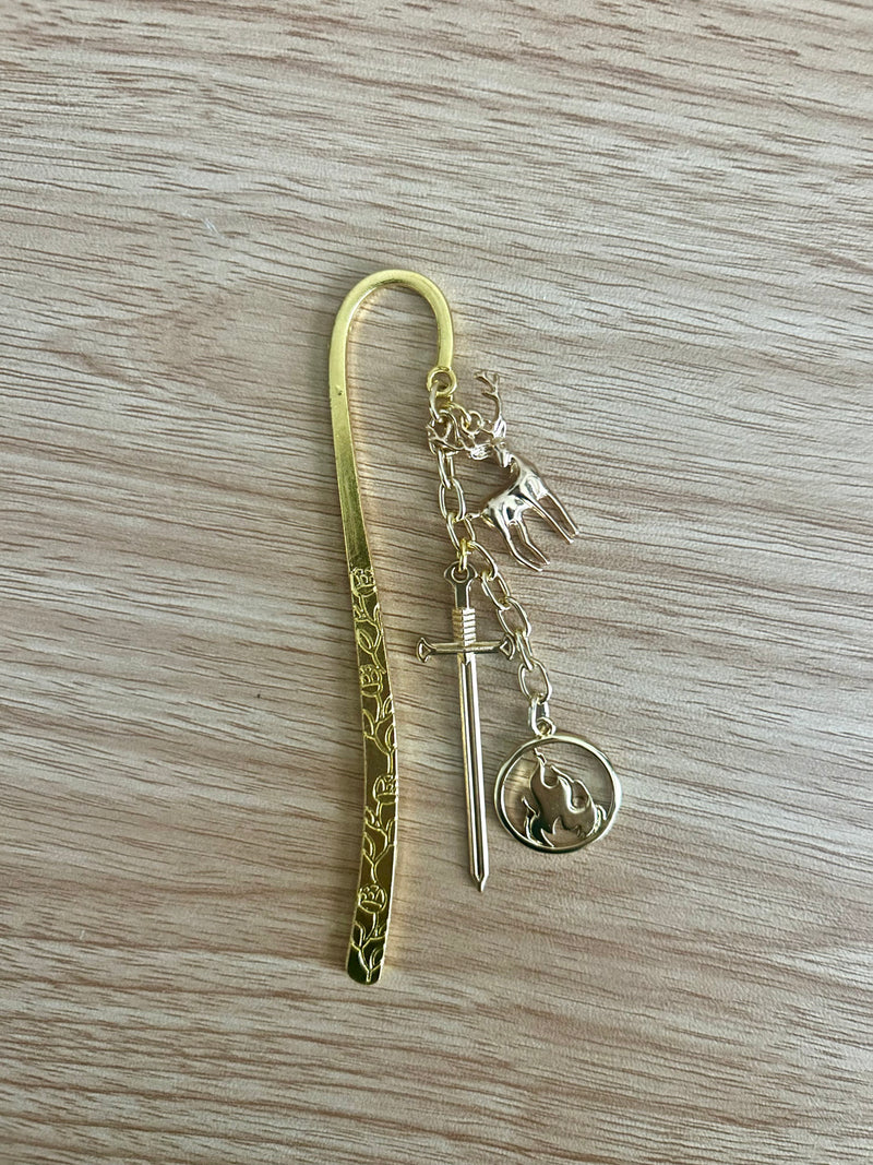 Adarlan's Assassin - TOG Inspired Charm Bookmark-zoom-