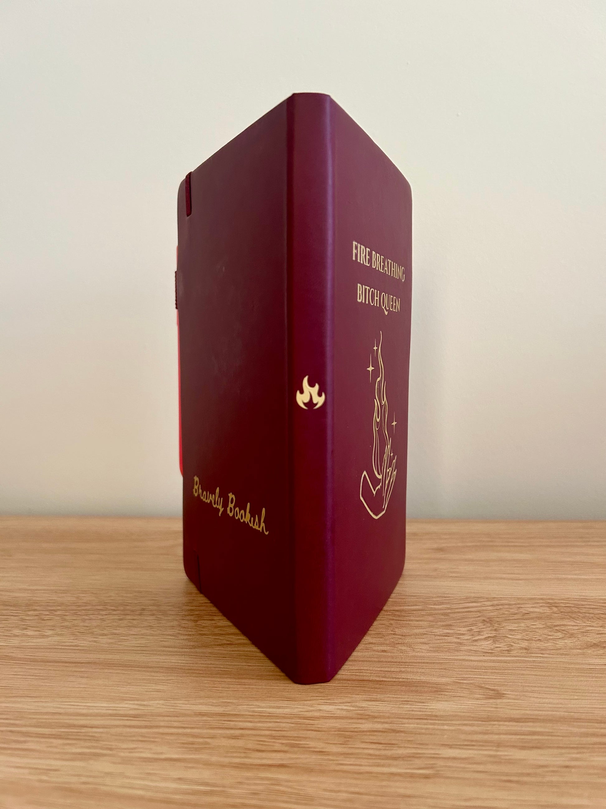 F.B.B.Q. –  TOG Inspired Hand-Embellished Classic Ruled Faux Leather Journal-2