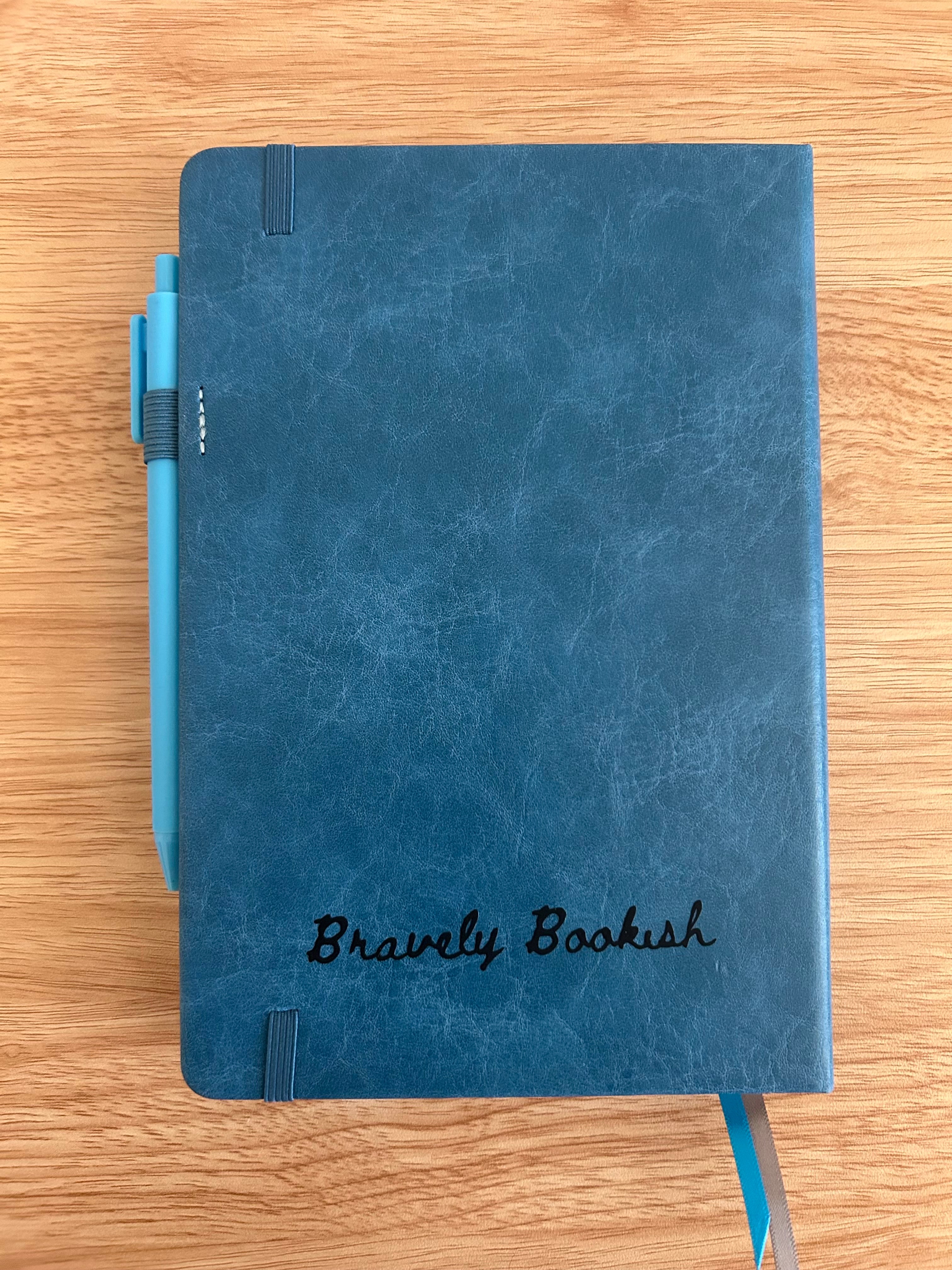 Ghost Cats & Mischief : Hand-Embellished Large Faux Leather Bullet Journal-zoom-4