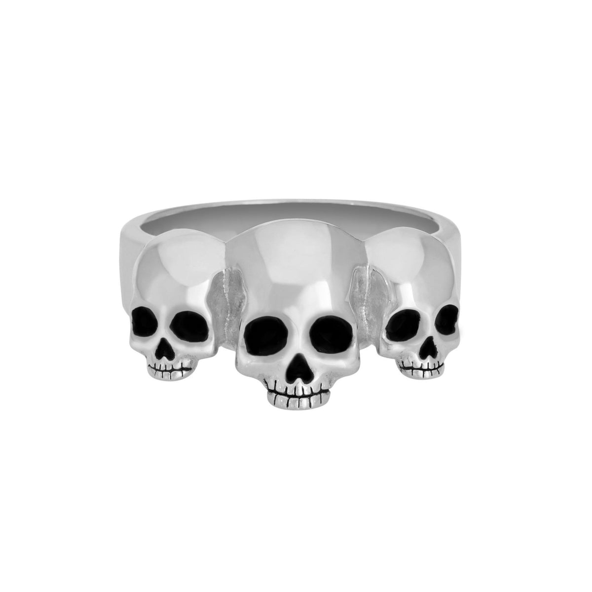 Trinity Skull Ring-zoom-1