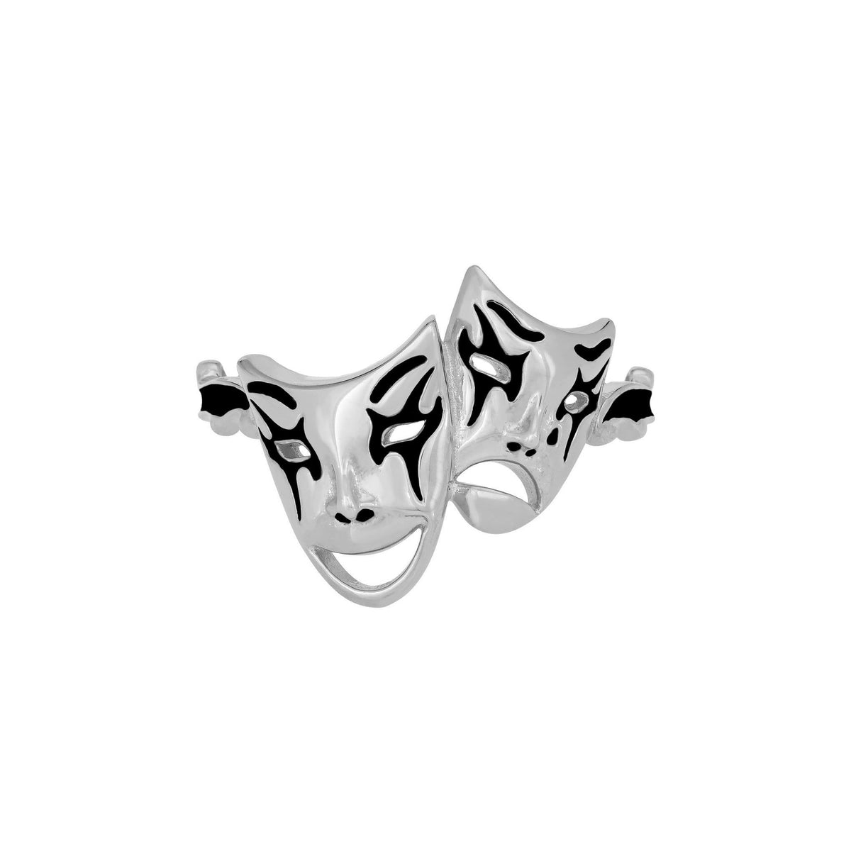 Drama Mask Ring-zoom-2