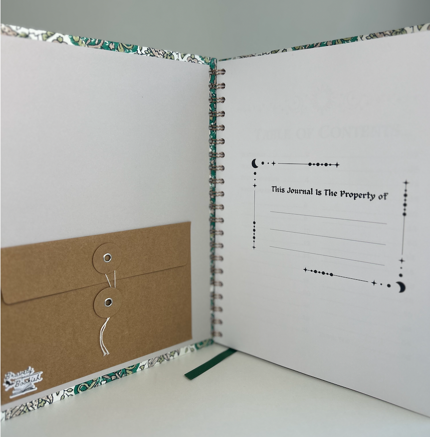 Herbs & Hexes - 8.5x11 Witchy Classic Reading Journal