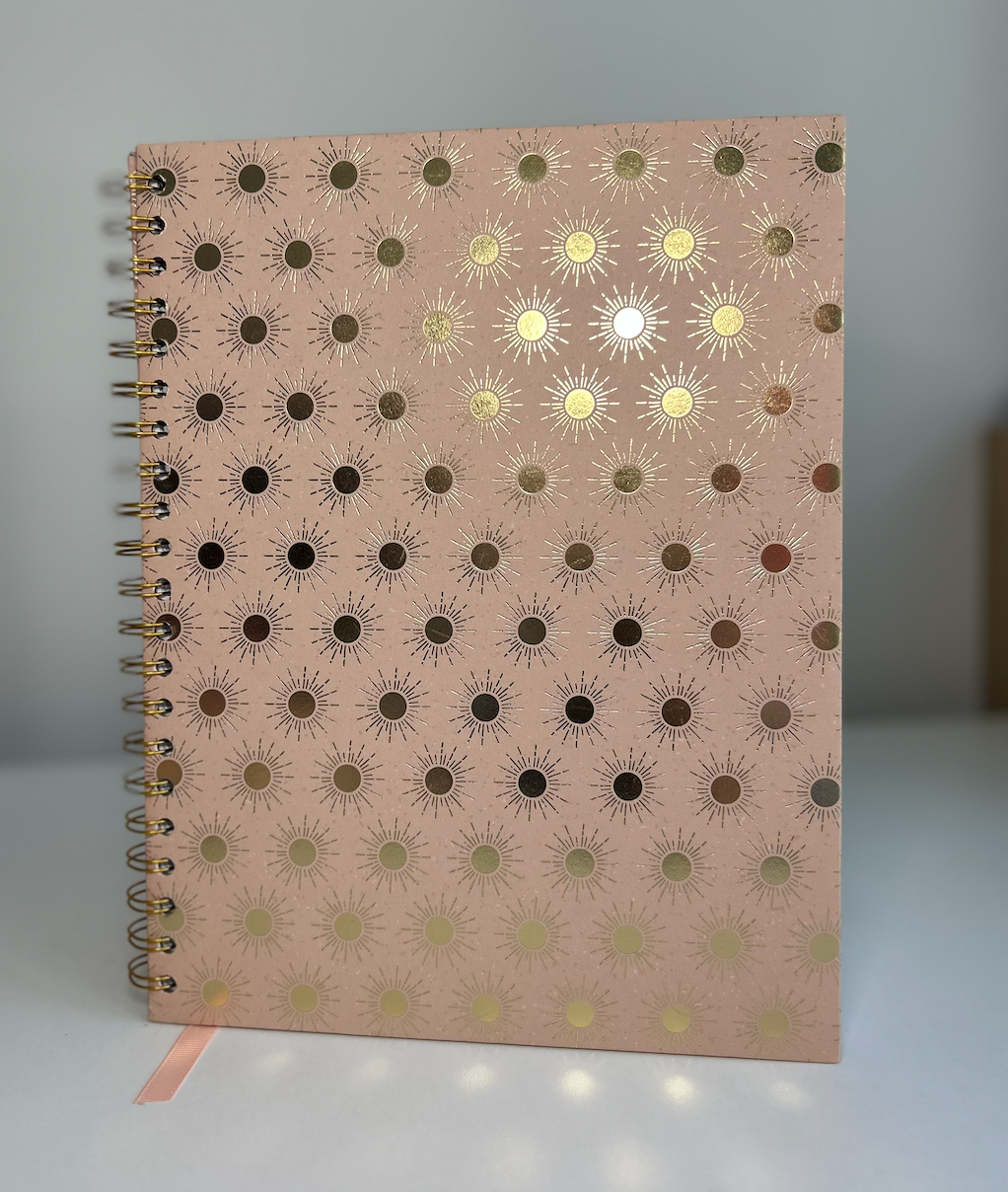 Golden Grimoire - 8.5x11 Witchy Classic Reading Journal