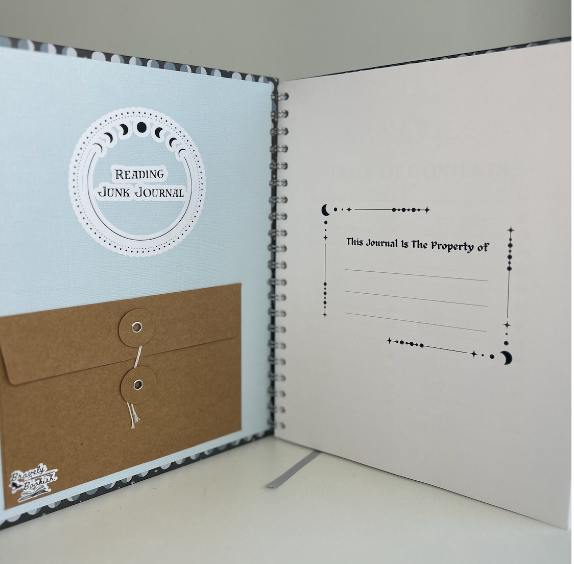 Phases & Pages - 8.5x11 Witchy Classic Reading Journal