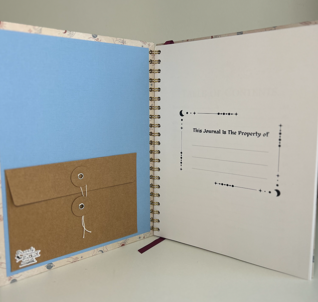 Enchanted Orbit - 8.5x11 Witchy Classic Reading Journal