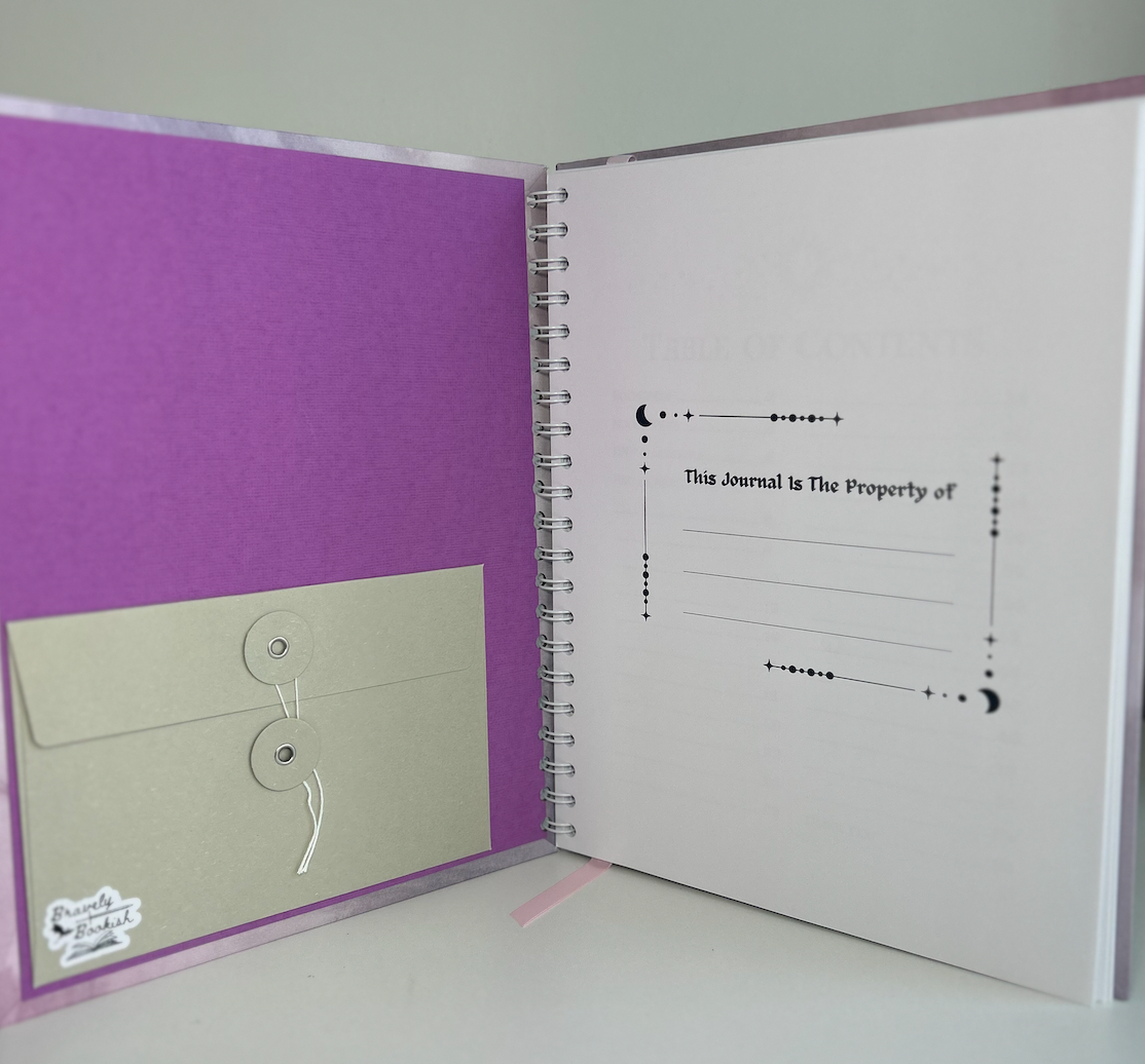 Moonmelt Pages - 8.5x11 Witchy Classic Reading Journal