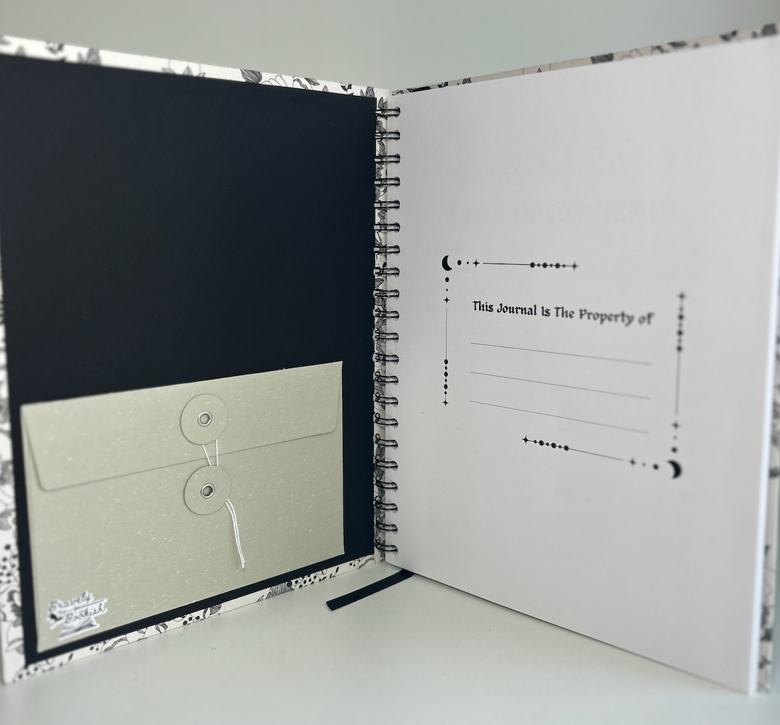 Petal & Prophecy - 8.5x11 Witchy Classic Reading Journal