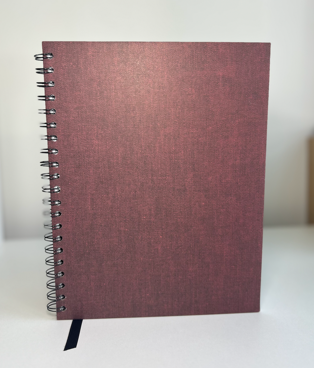 Crimson & Curses - 8.5x11 Witchy Reading Junk Journal