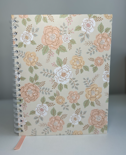 Soft Bloom - 8.5x11 Floral Classic Reading Journal