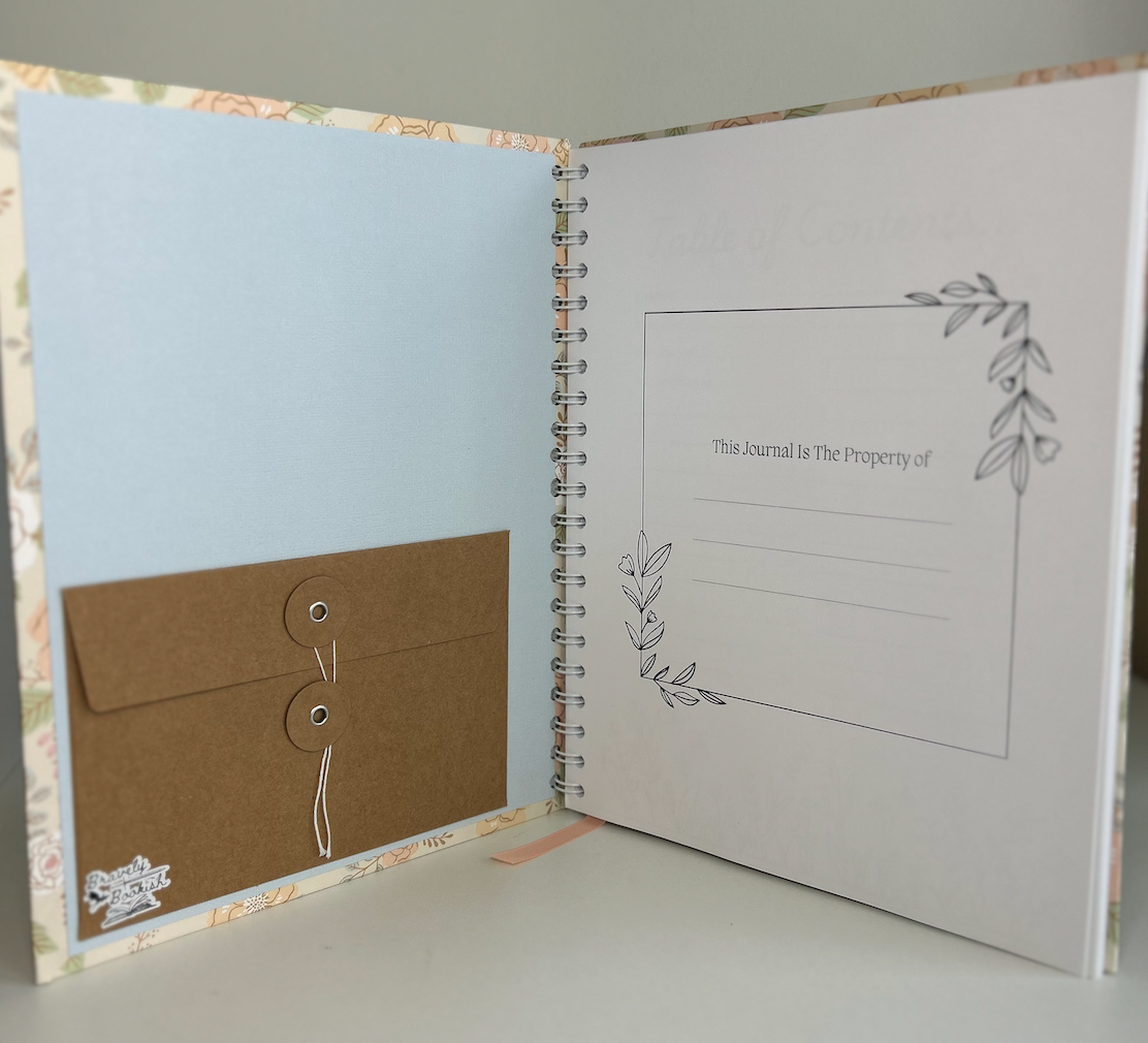 Soft Bloom - 8.5x11 Floral Classic Reading Journal