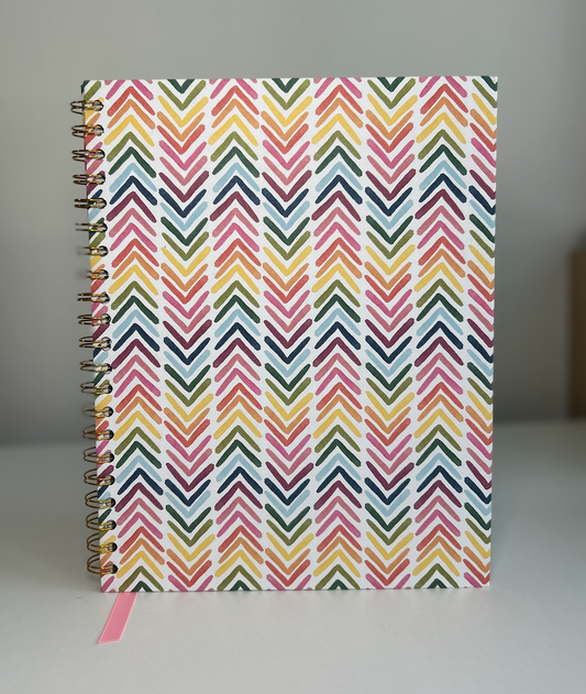 Bright Booked - 8.5x11 Floral Classic Reading Journal
