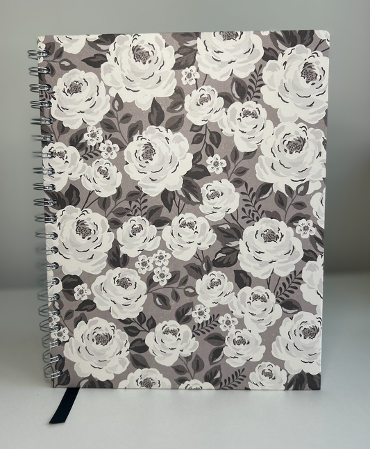 Noir Botanica - 8.5x11 Floral Classic Reading Journal