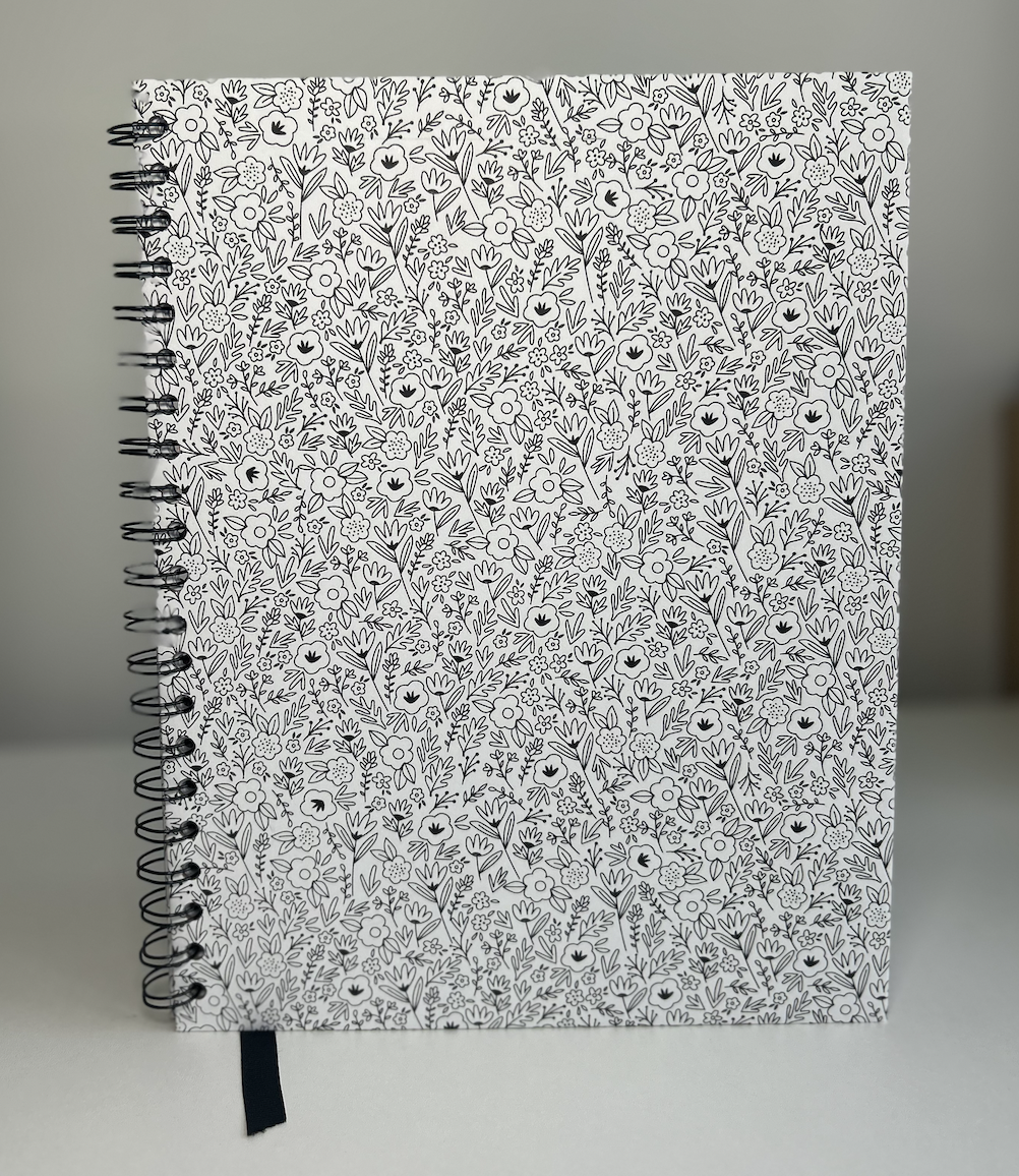 Inkblossom - 8.5x11 Floral Classic Reading Journal