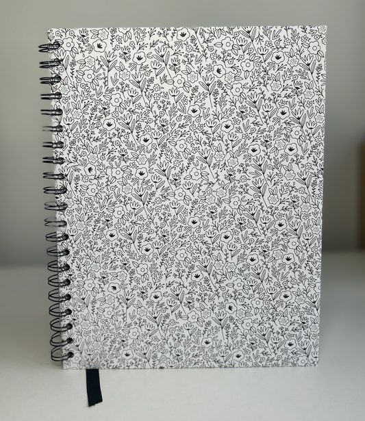 Inkblossom - 8.5x11 Floral Classic Reading Journal
