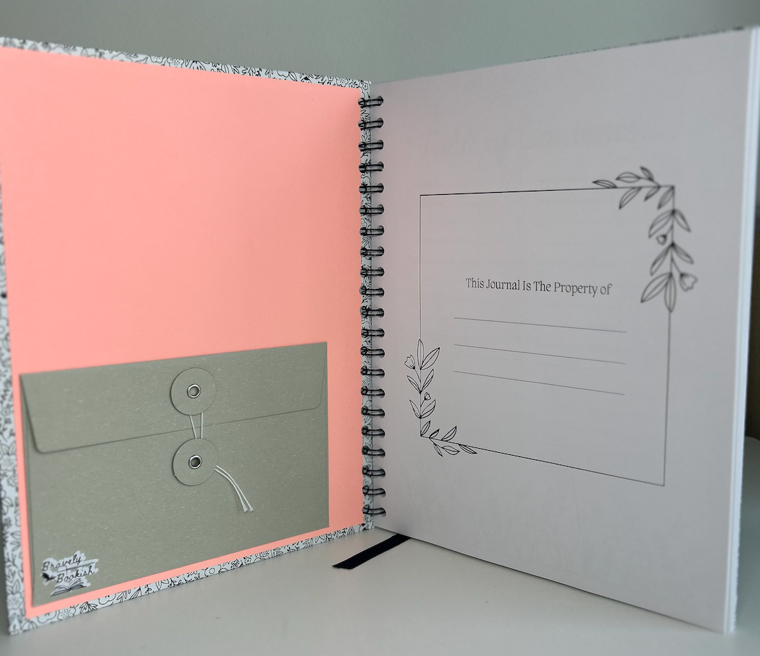 Inkblossom - 8.5x11 Floral Classic Reading Journal