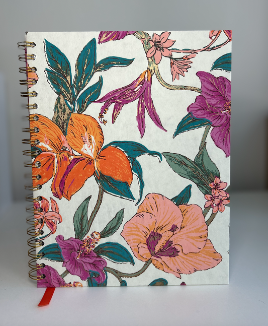 Lush Lore - 8.5x11 Floral Reading Junk Journal