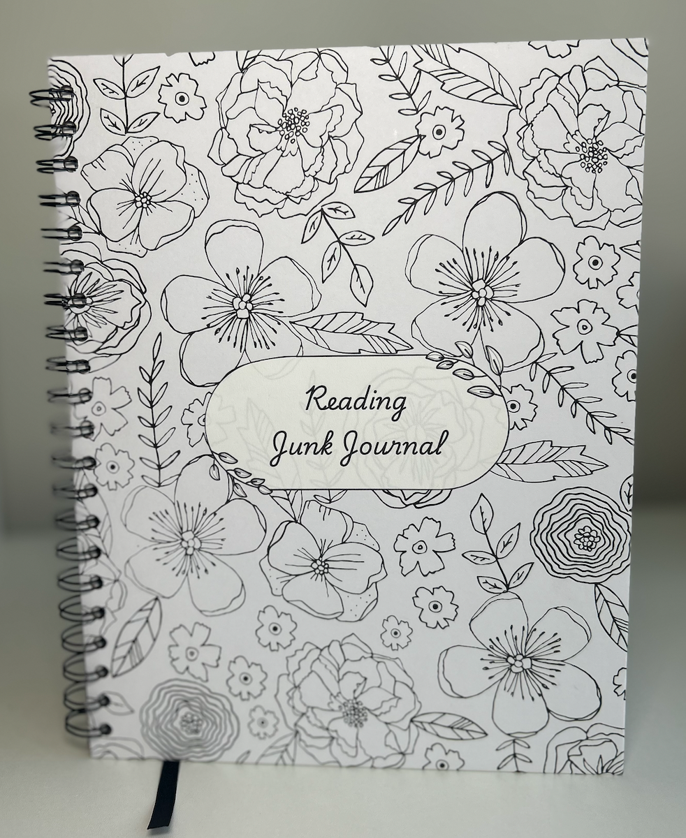Doodle & Dream - 8.5x11 Floral Reading Junk Journal