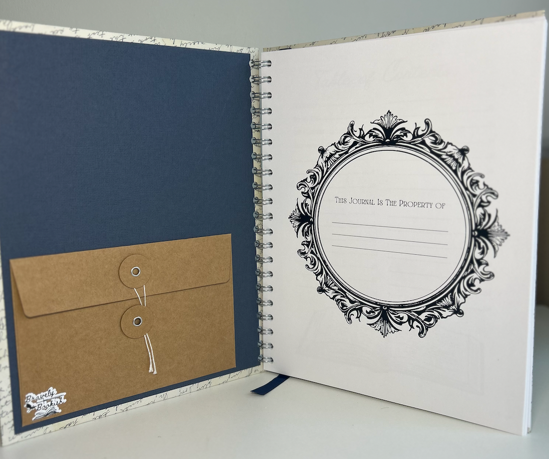 Between The Lines - 8.5x11 Literature Classic Reading Journal