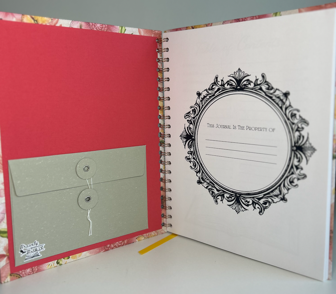 Butterfly Garden - 8.5x11 Literature Classic Reading Journal