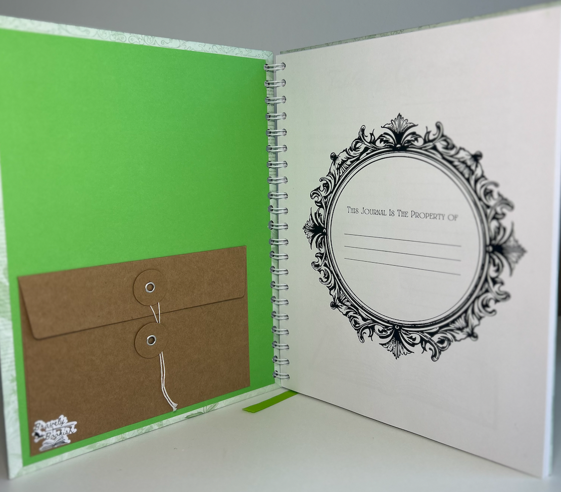 Garden Glossary - 8.5x11 Literature Classic Reading Journal