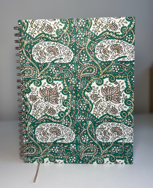 Emerald Tapestry - 8.5x11 Literature Reading Junk Journal
