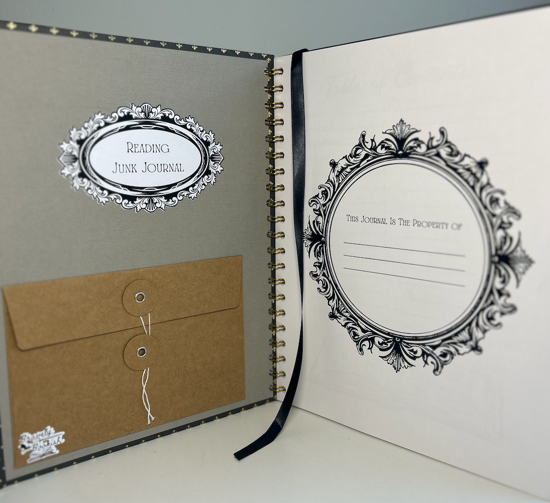 Dark Academia - 8.5x11 Literature Reading Junk Journal
